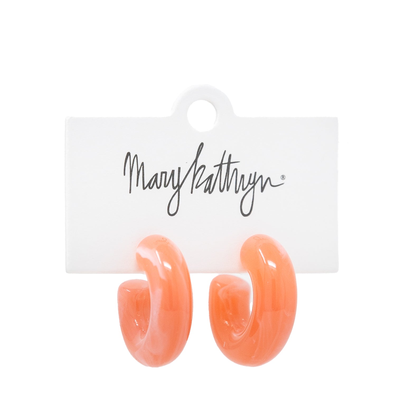 Coral Jelly Hoops