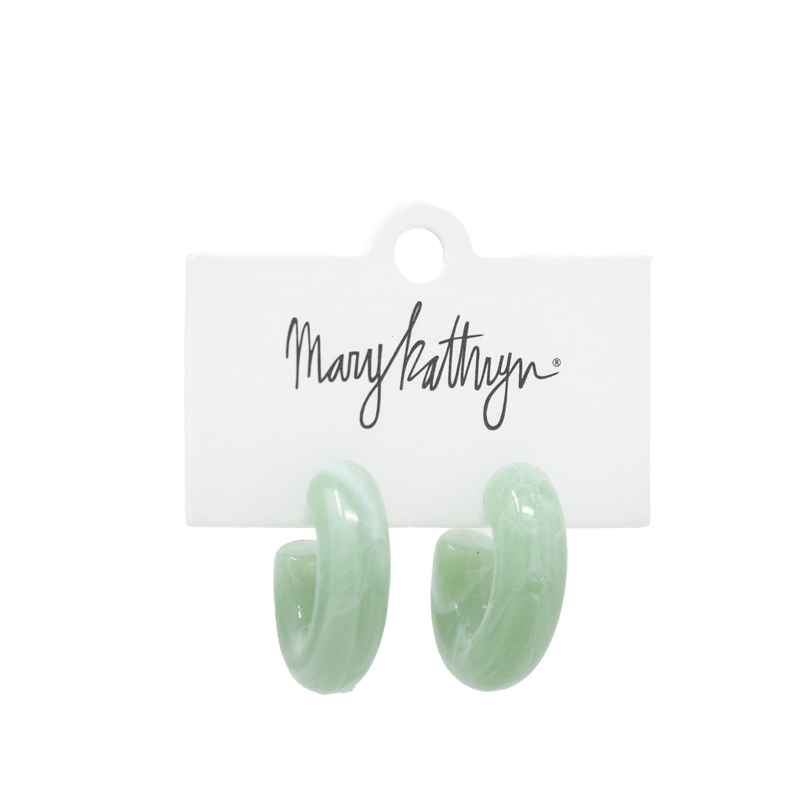 Green Jelly Hoops