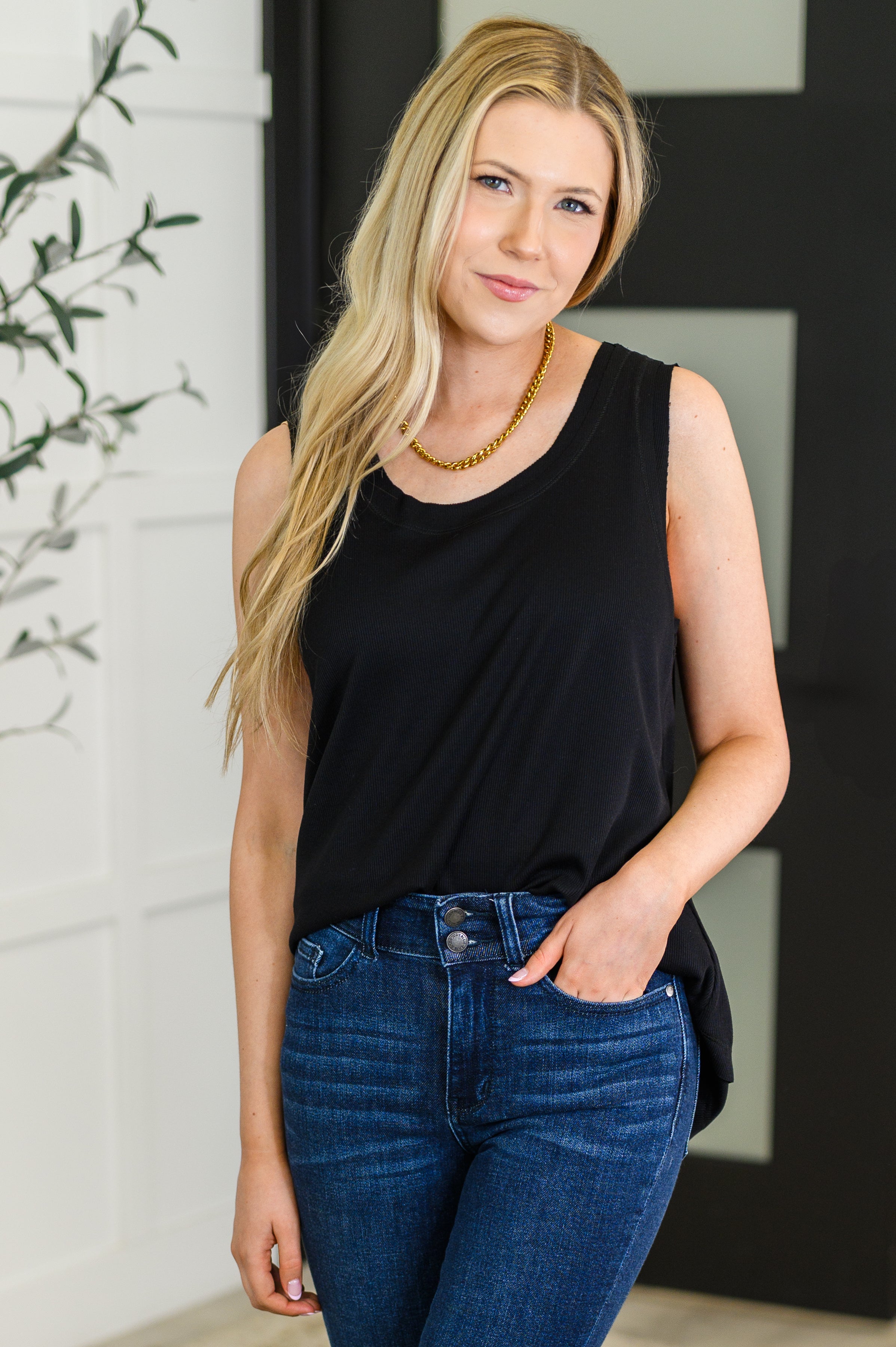 Mellow Muse Relaxed Knit Tank
