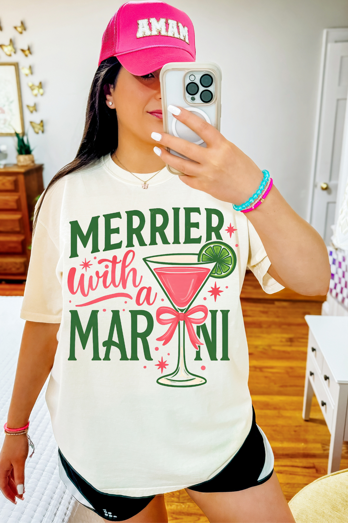Merrier With A Martini Tee or Sweatshirt