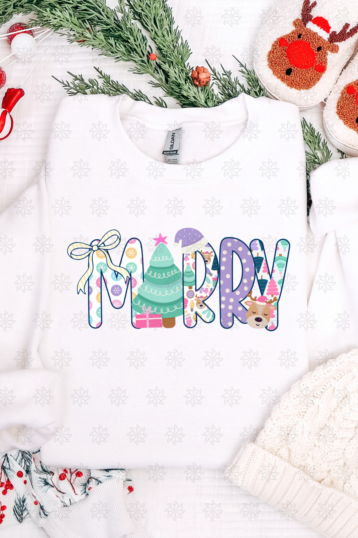 Merry Colorful Sweatshirt