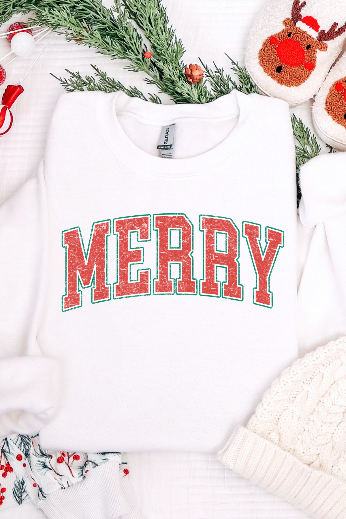 Merry Red & Green Sweatshirt