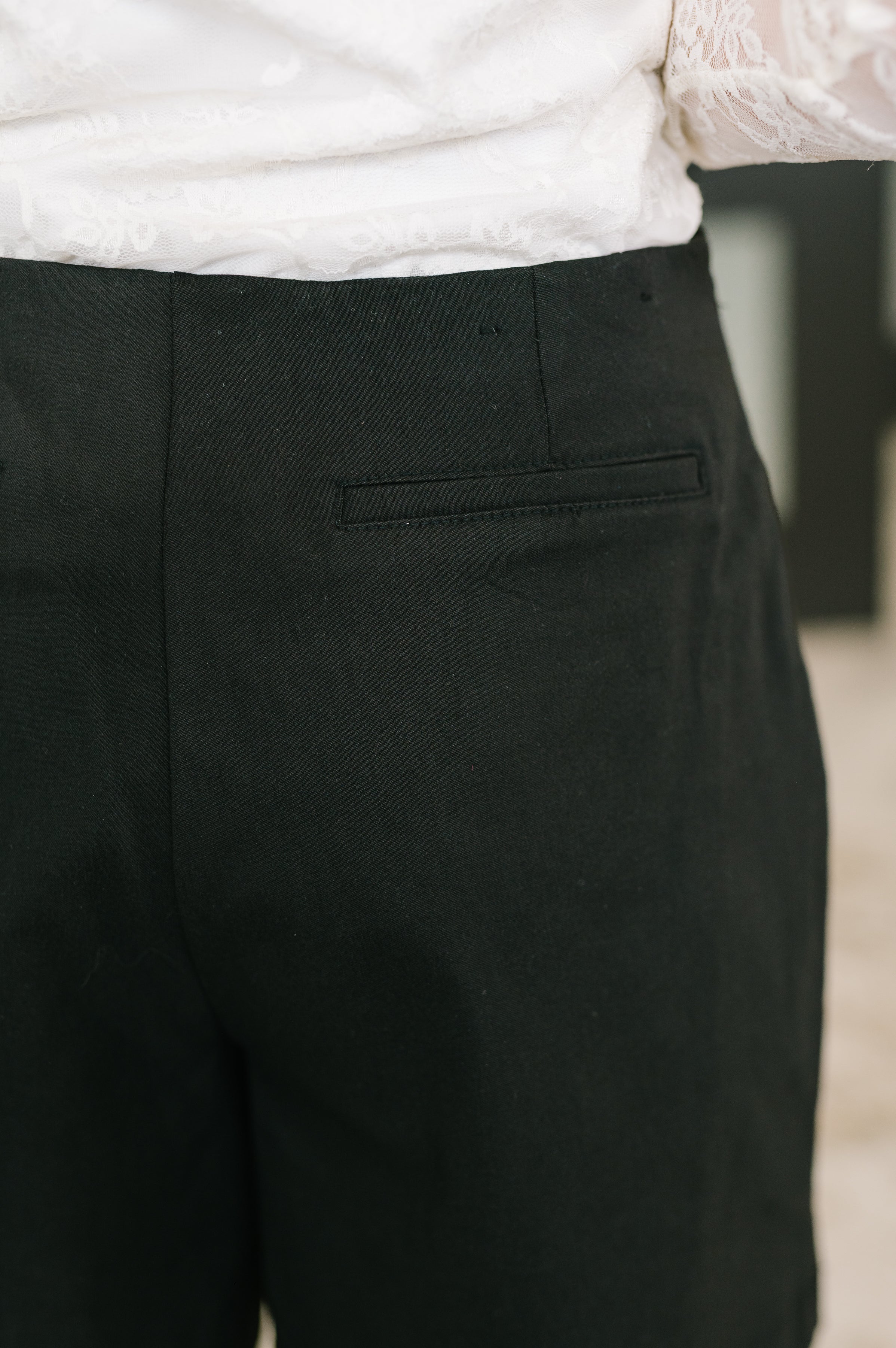 Only Pair Faux Wrap Skort in Black