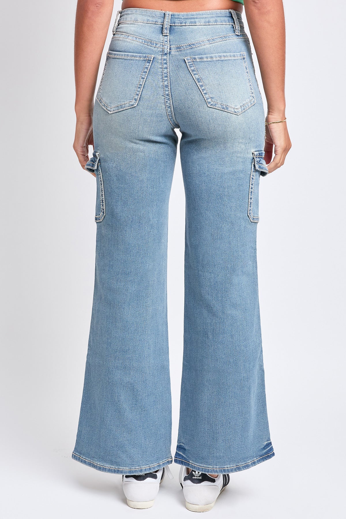 High Rise Heavy Stitch Skater Jeans