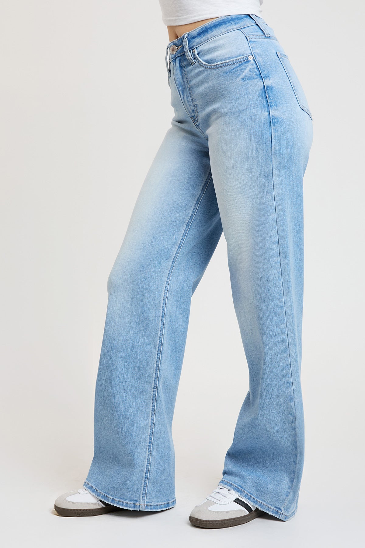 Super Soft High Rise Wide Leg Jeans