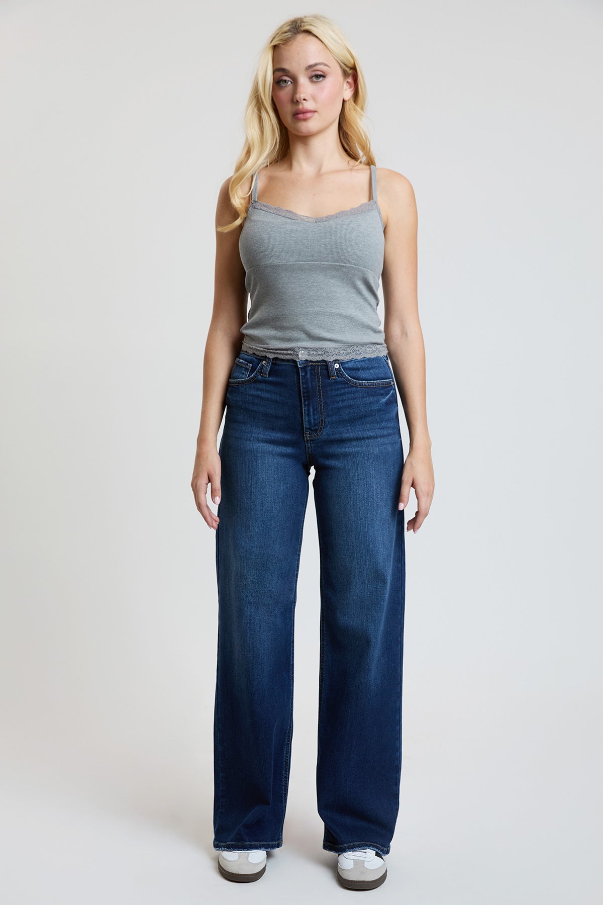 Super Soft High Rise Wide Leg Jeans