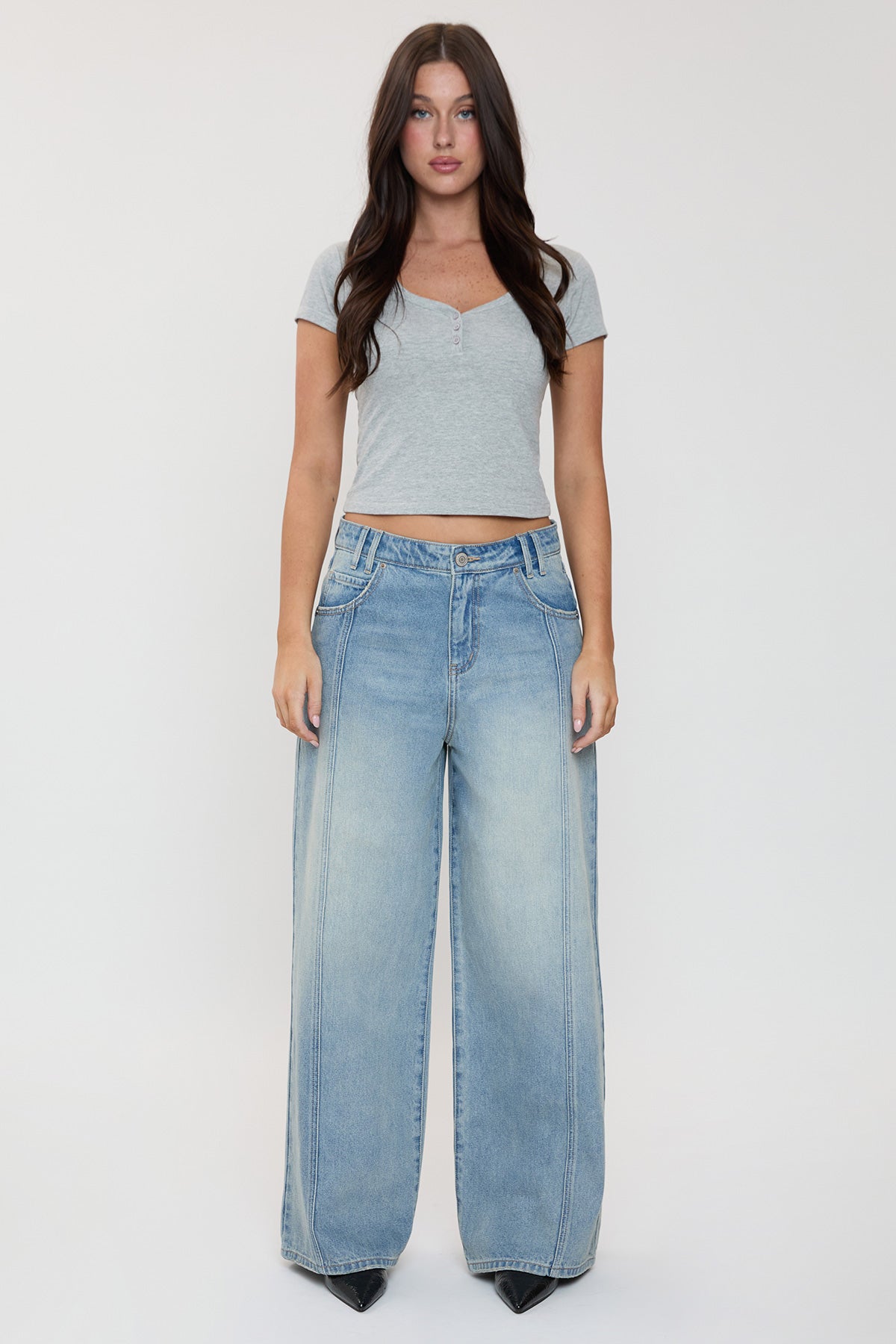 Relaxed Extra Baggy Wide Leg Jeans
