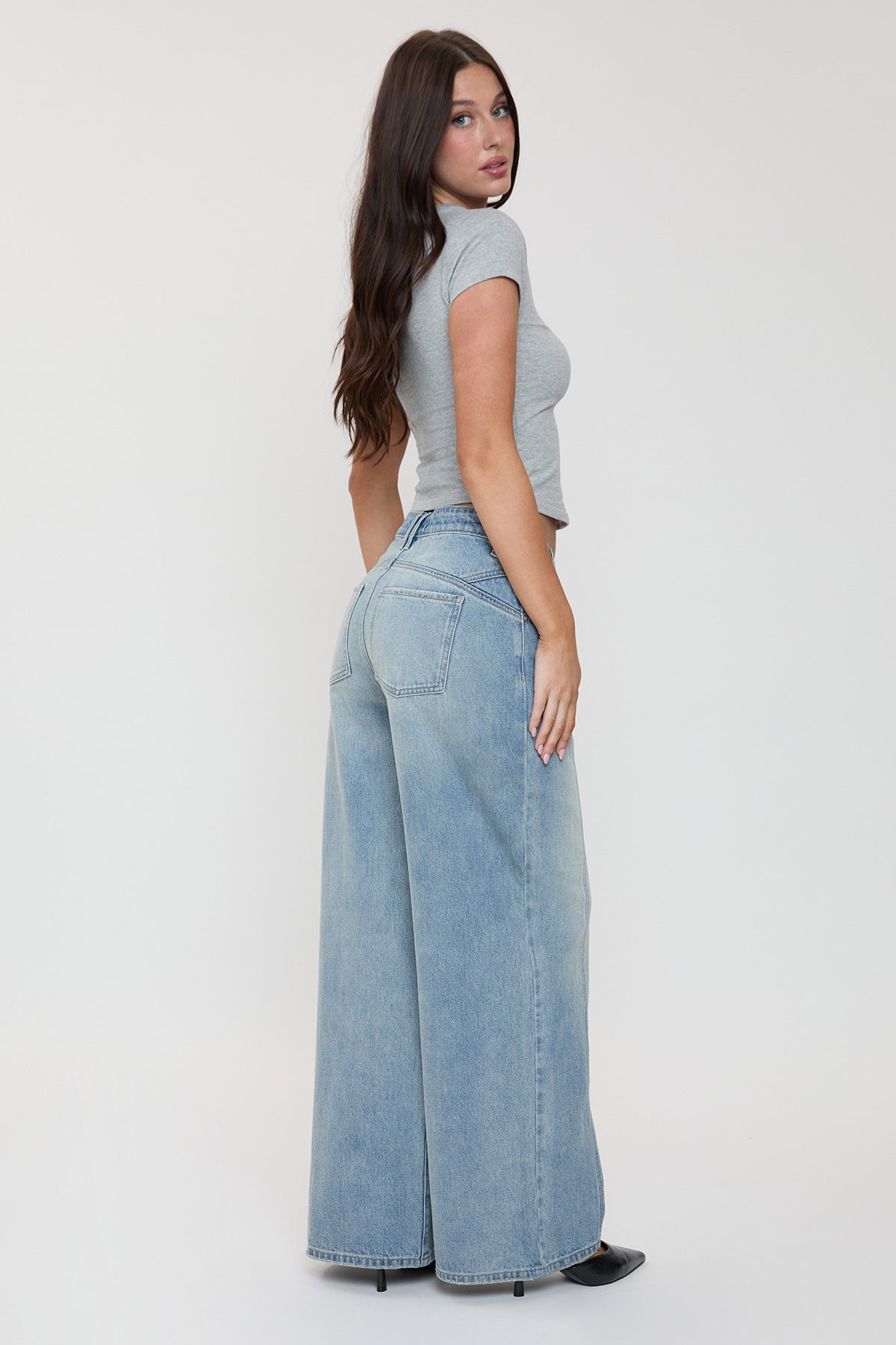 Relaxed Extra Baggy Wide Leg Jeans