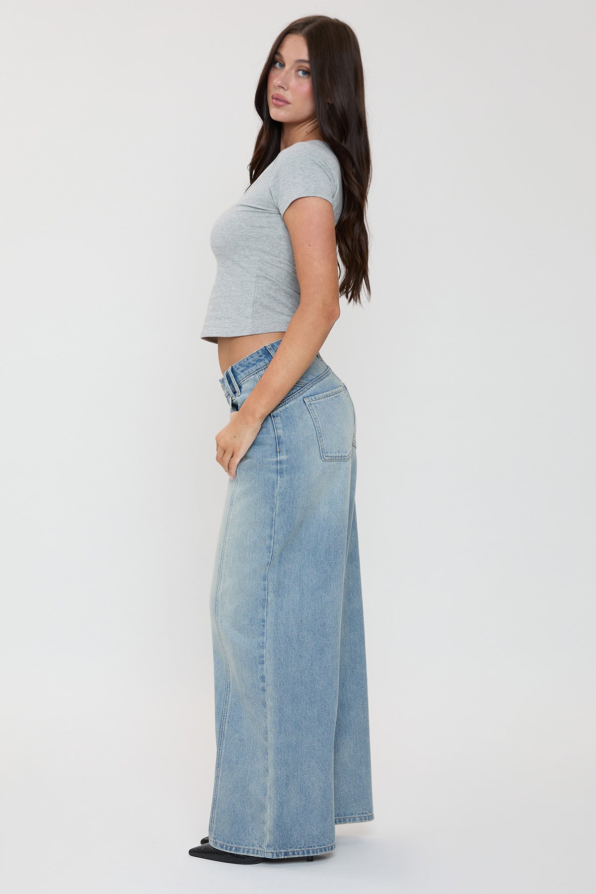 Relaxed Extra Baggy Wide Leg Jeans
