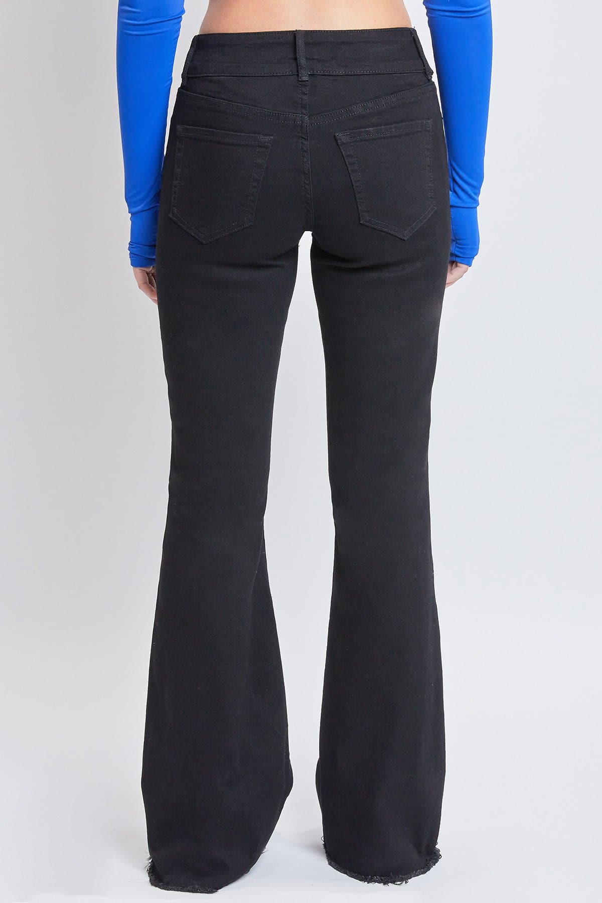 Belted Flare Jeans