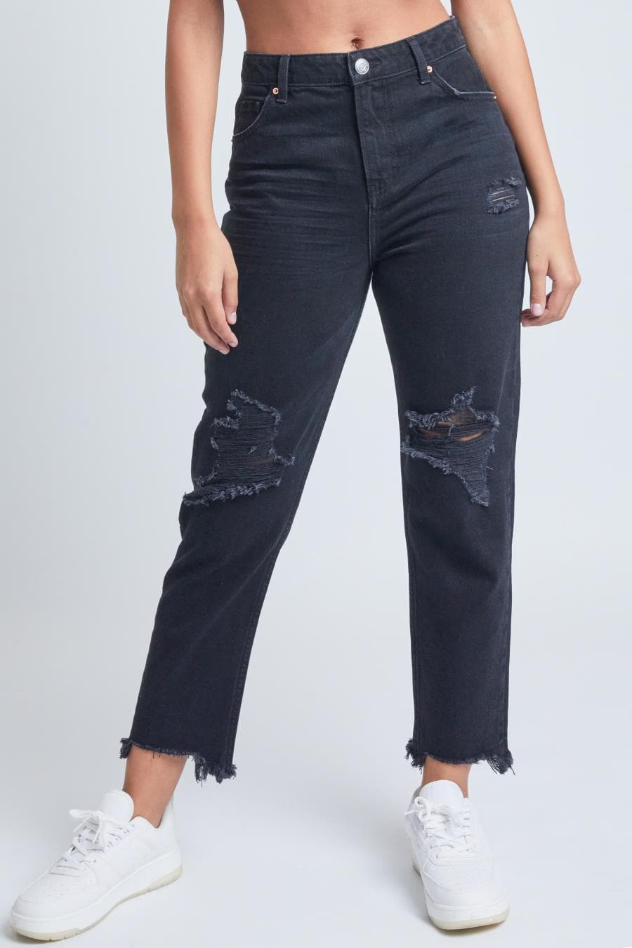 Dream Mom Fit Ankle Jeans
