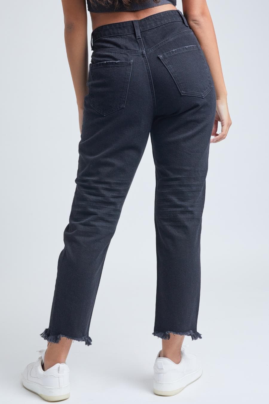 Dream Mom Fit Ankle Jeans