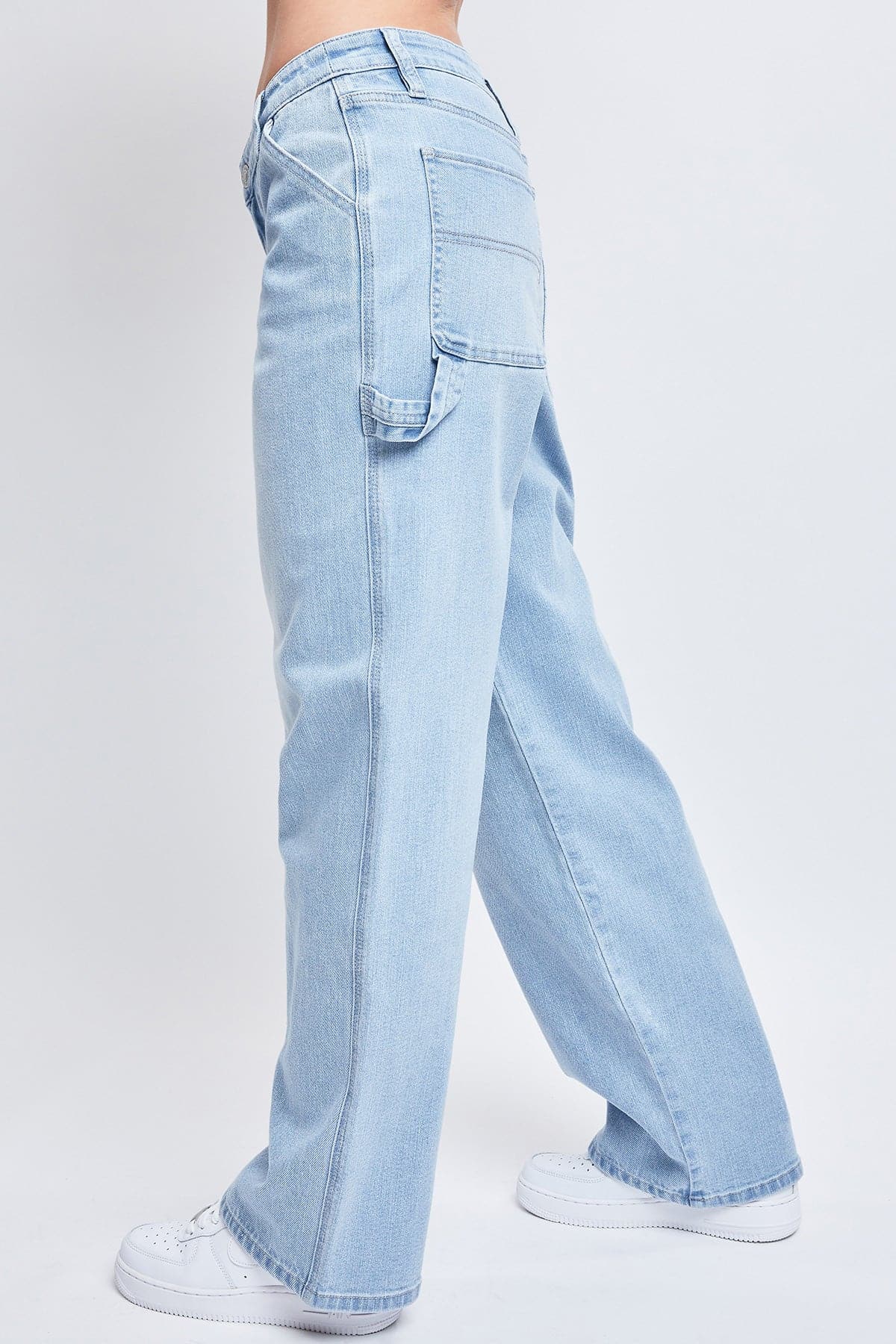 Dream Mid-Rise Utility Straight Leg Jeans