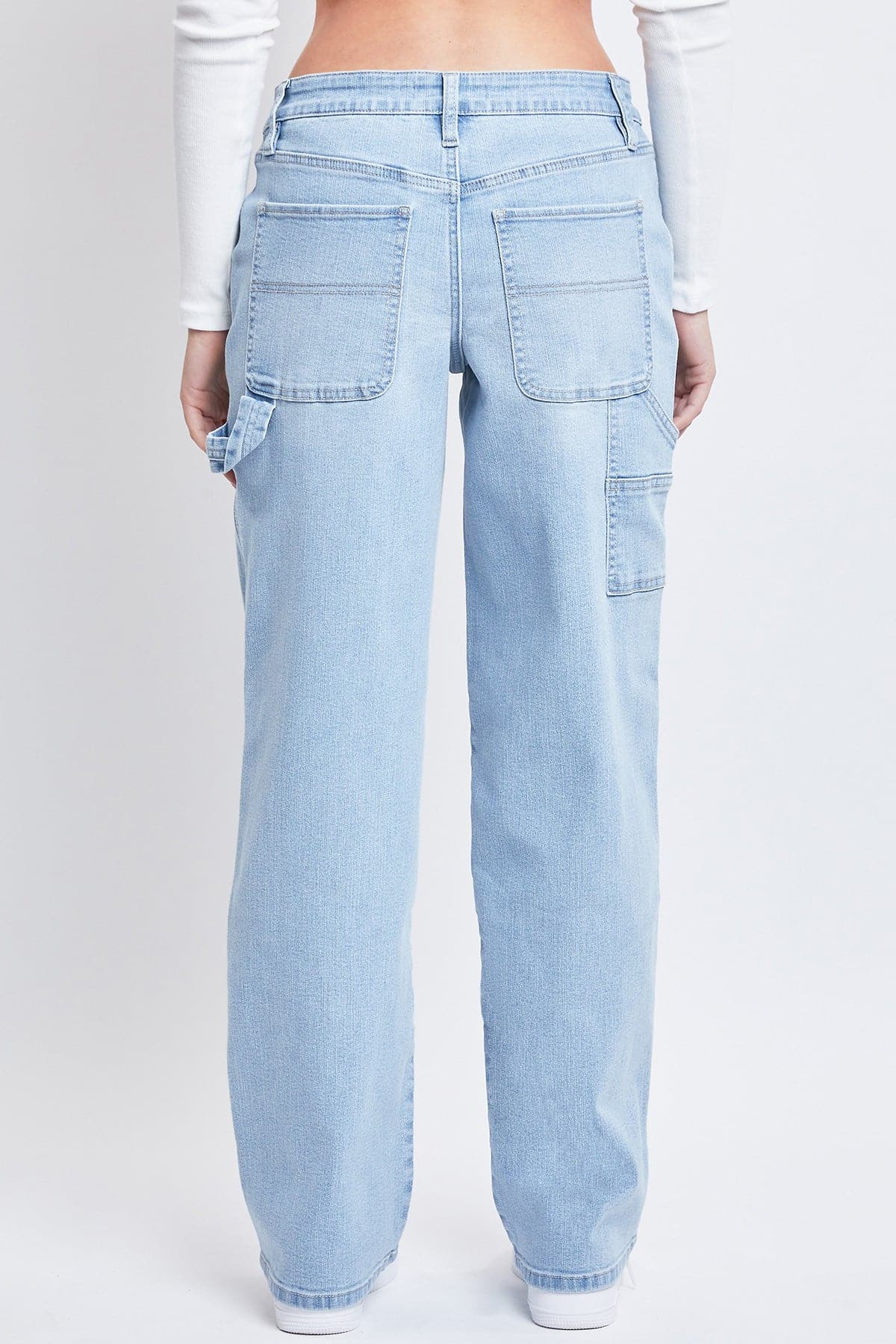 Dream Mid-Rise Utility Straight Leg Jeans