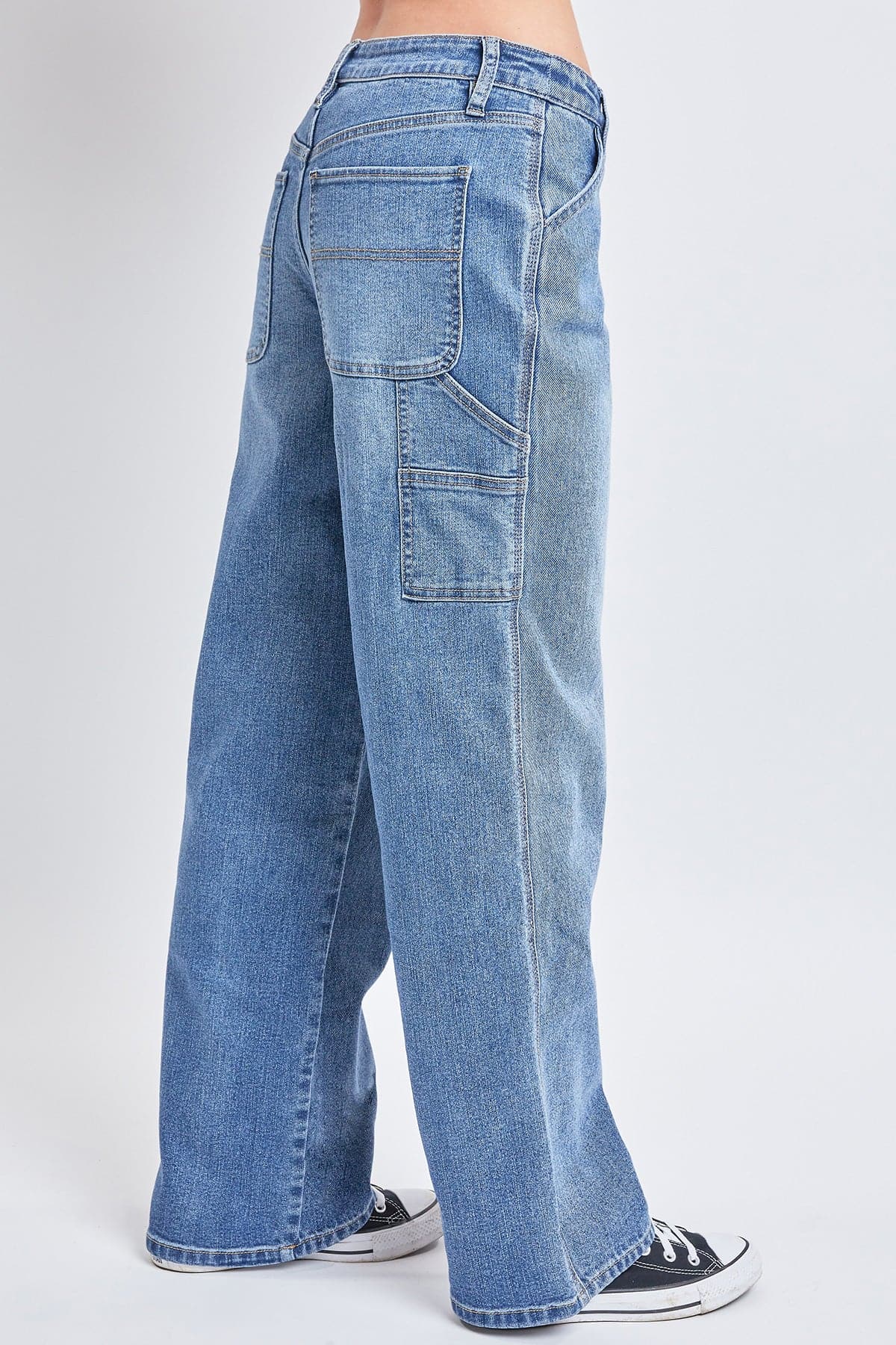 Dream Mid-Rise Utility Straight Leg Jeans