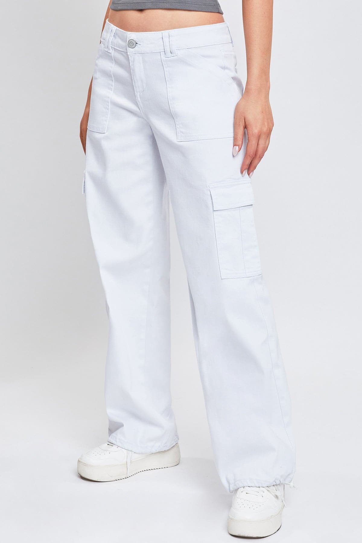 Cargo Jeans with Bungee Hem