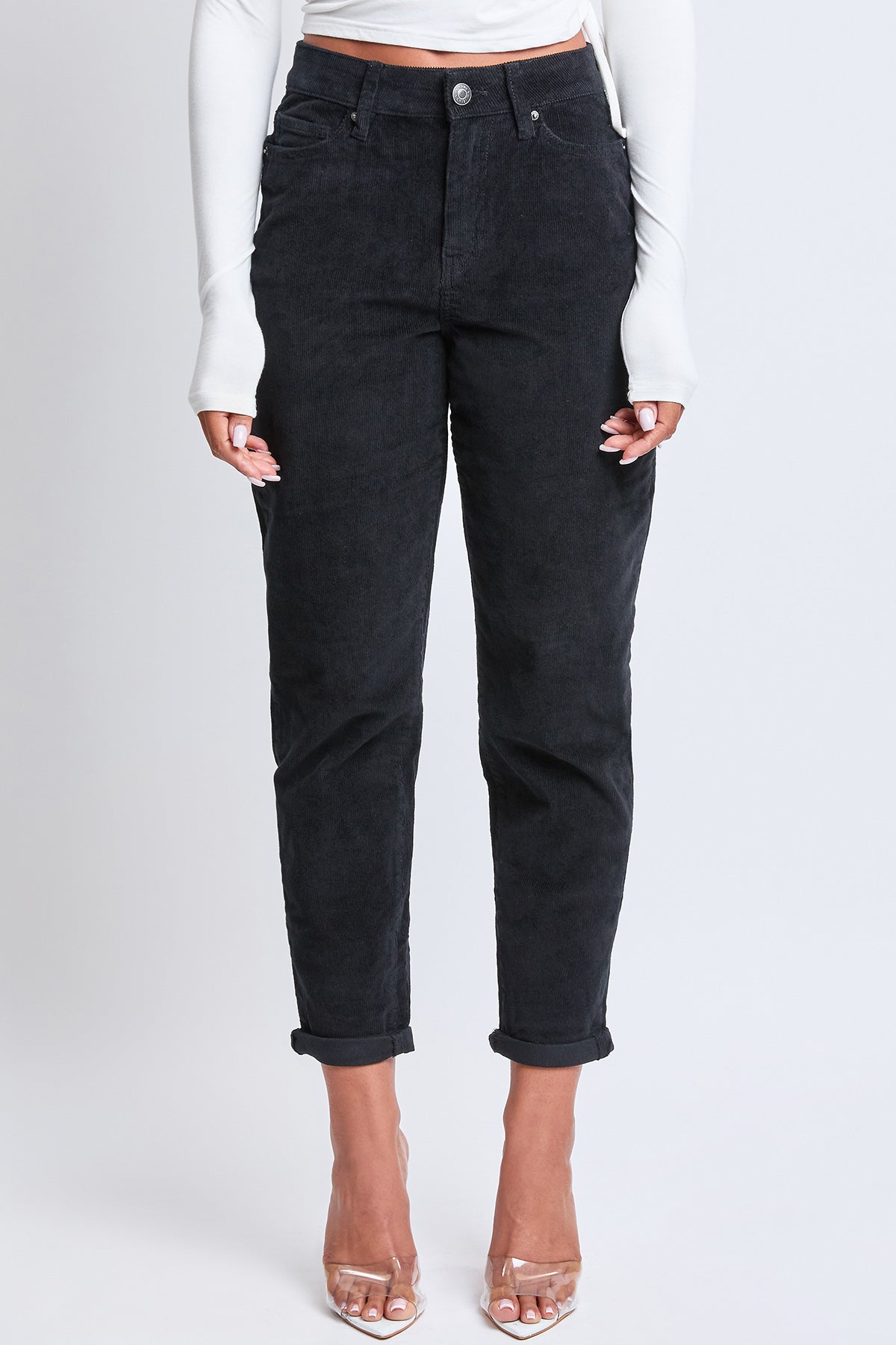 Corduroy Mom Fit Pants