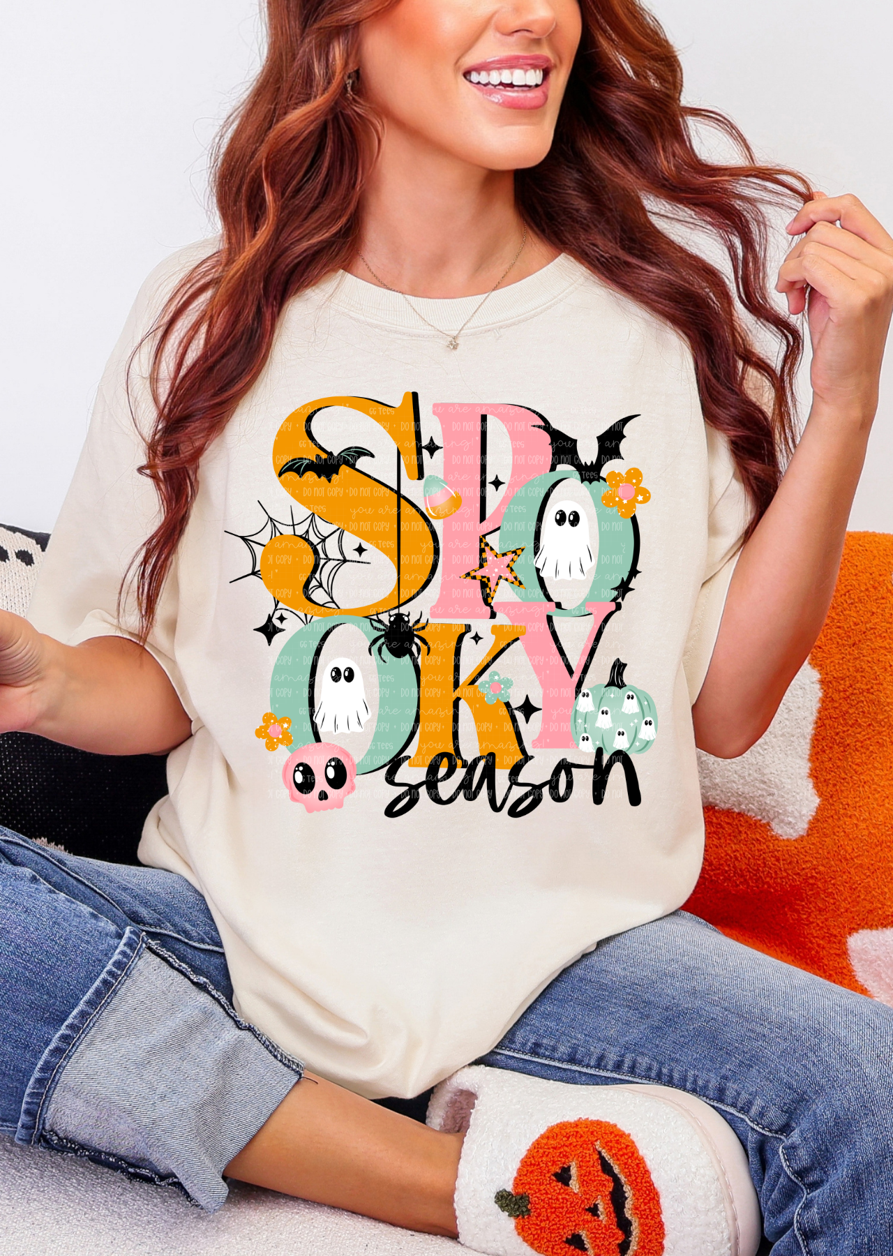 Pastel Spooky Season Tee