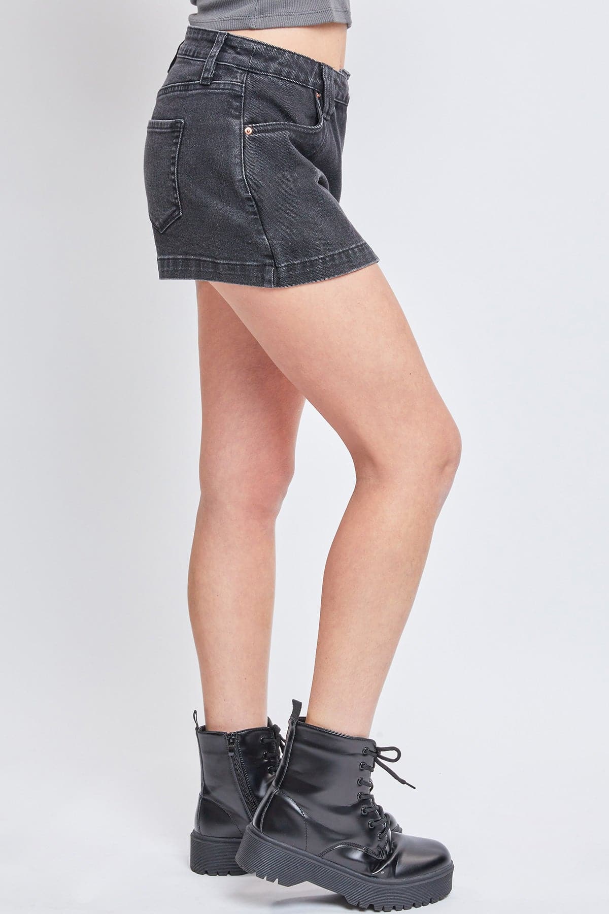 Denim Wrap Skort