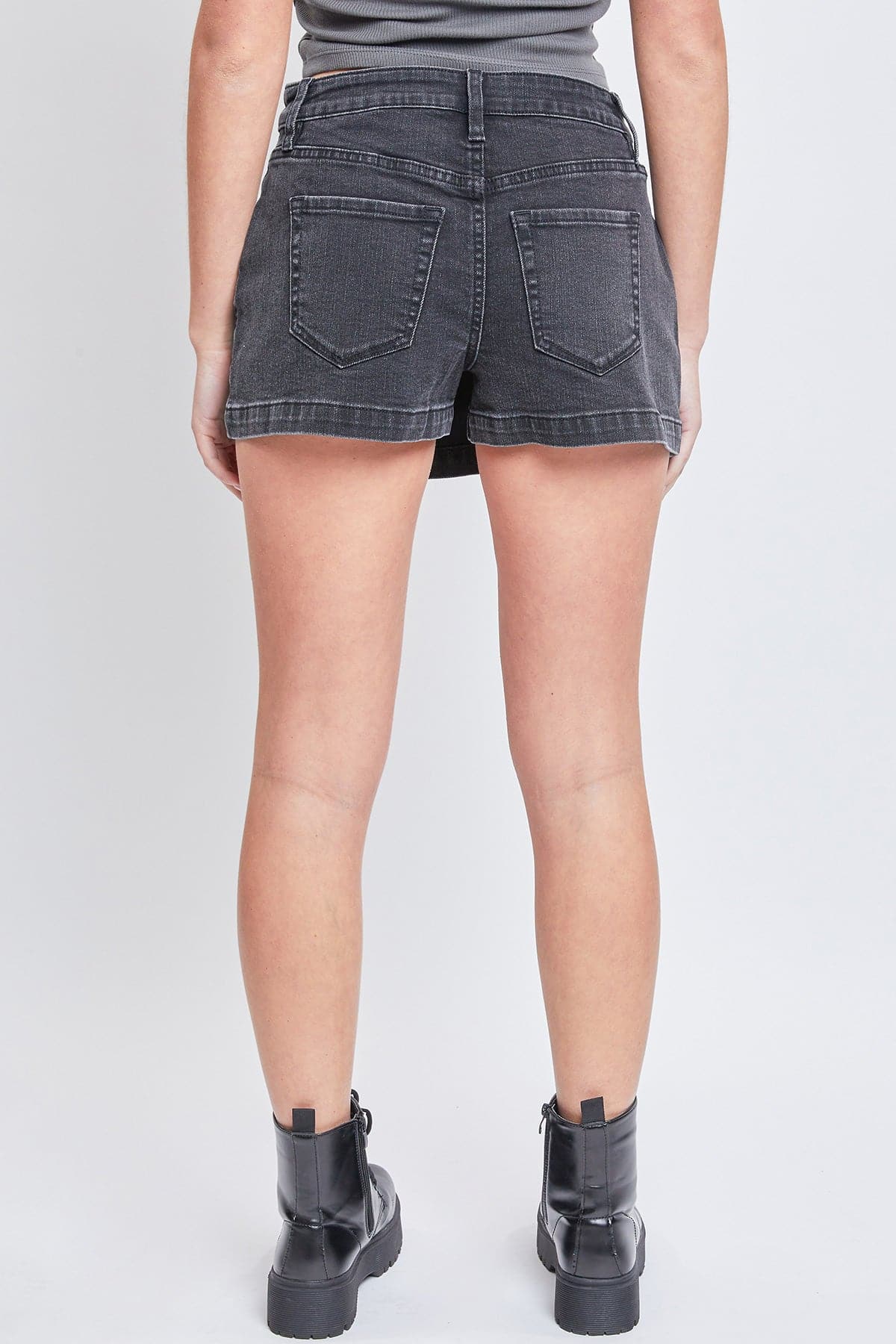 Denim Wrap Skort