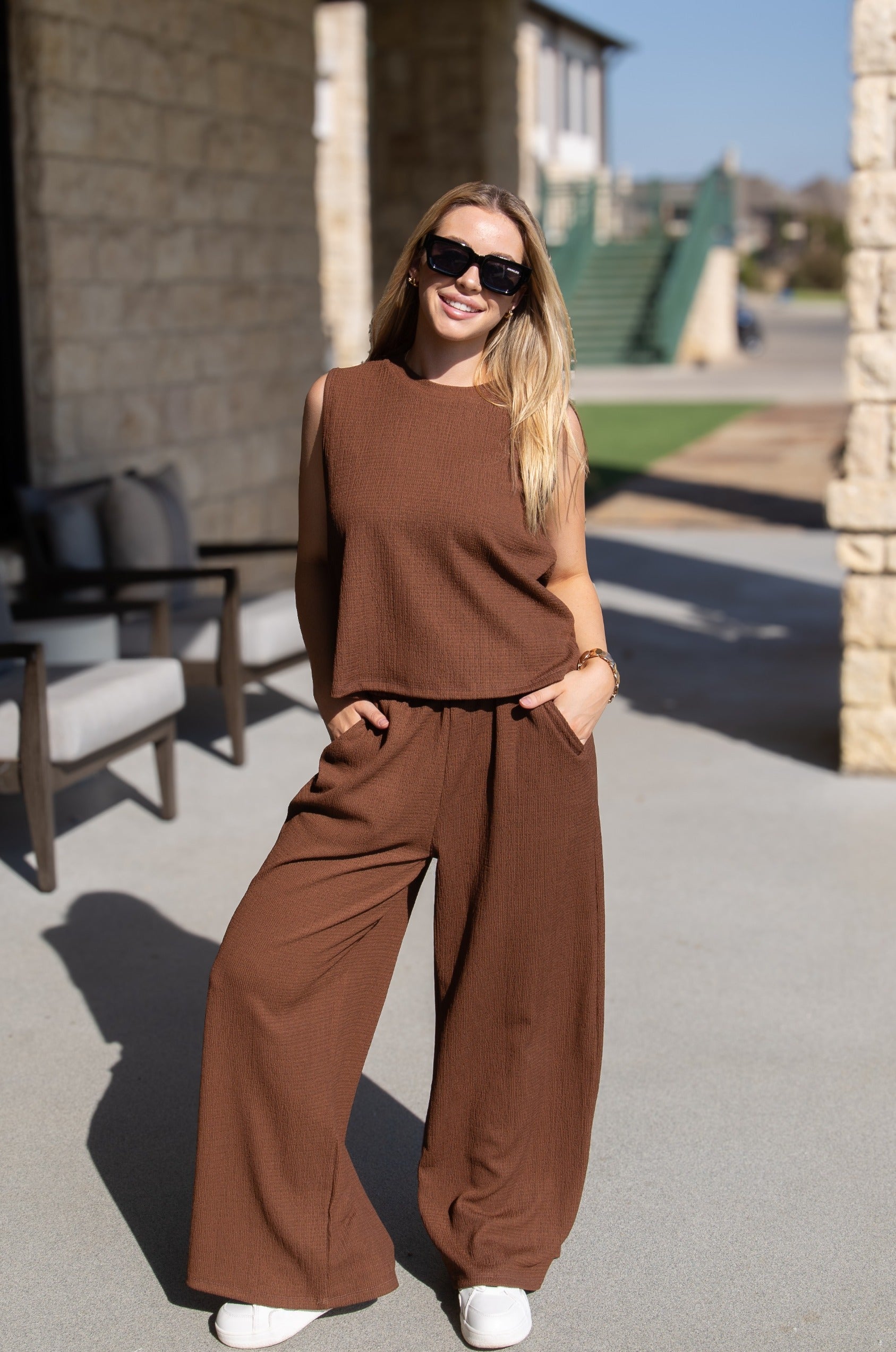The Earhart Pants, Chocolate