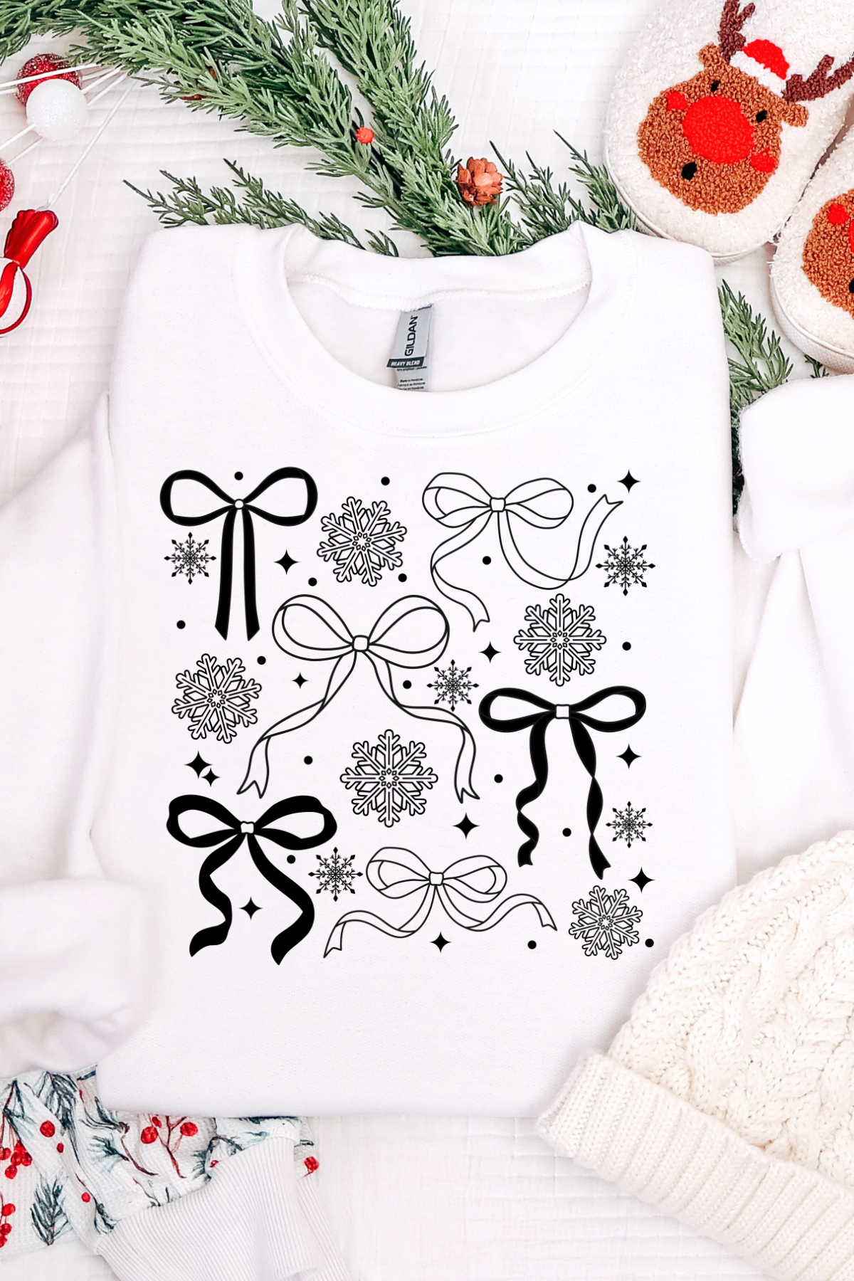 Simple Bows Sweatshirt