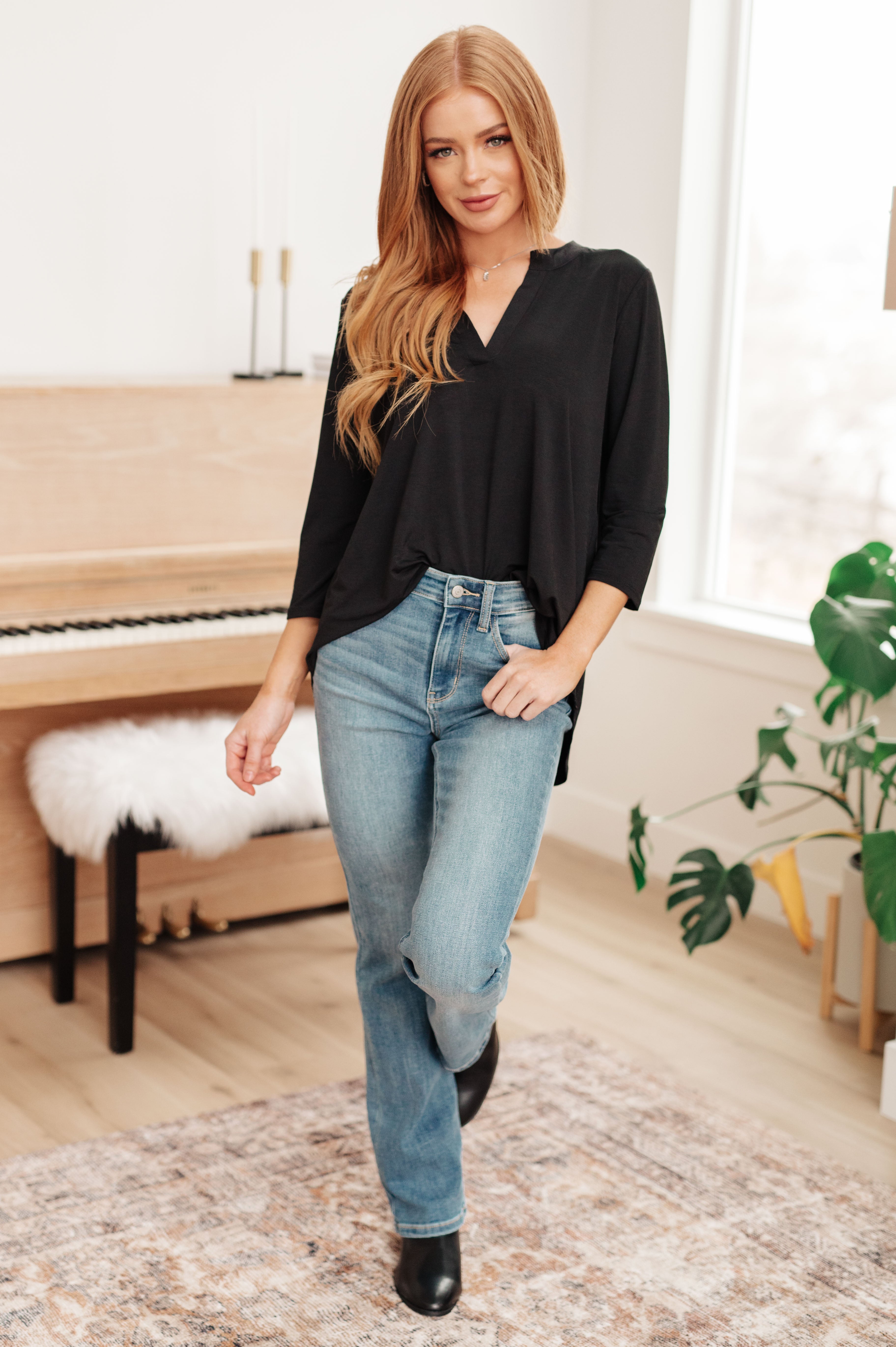 So Outstanding Top in Black - Small