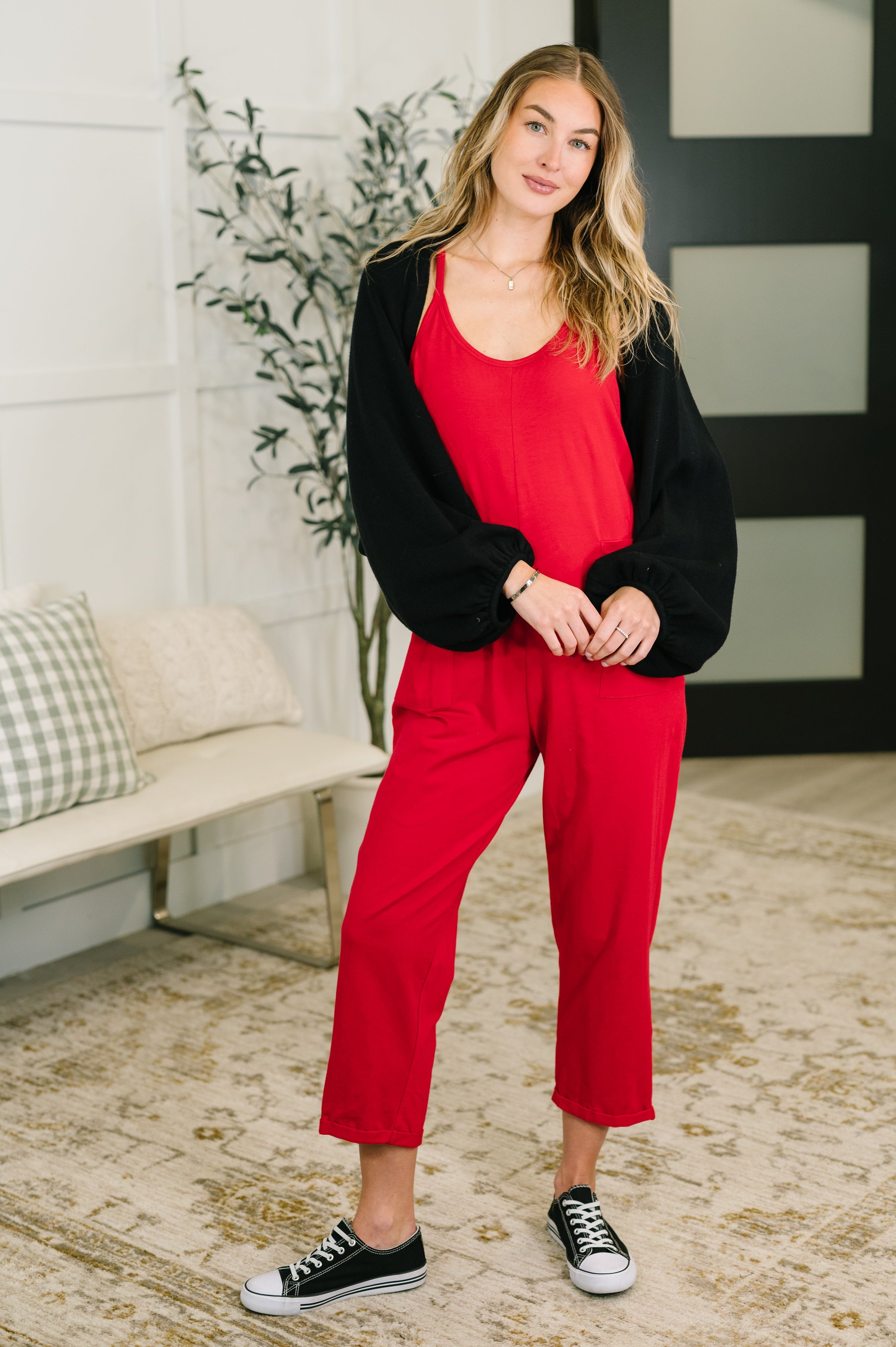 Totally Me Spaghetti Strap Jumpsuit