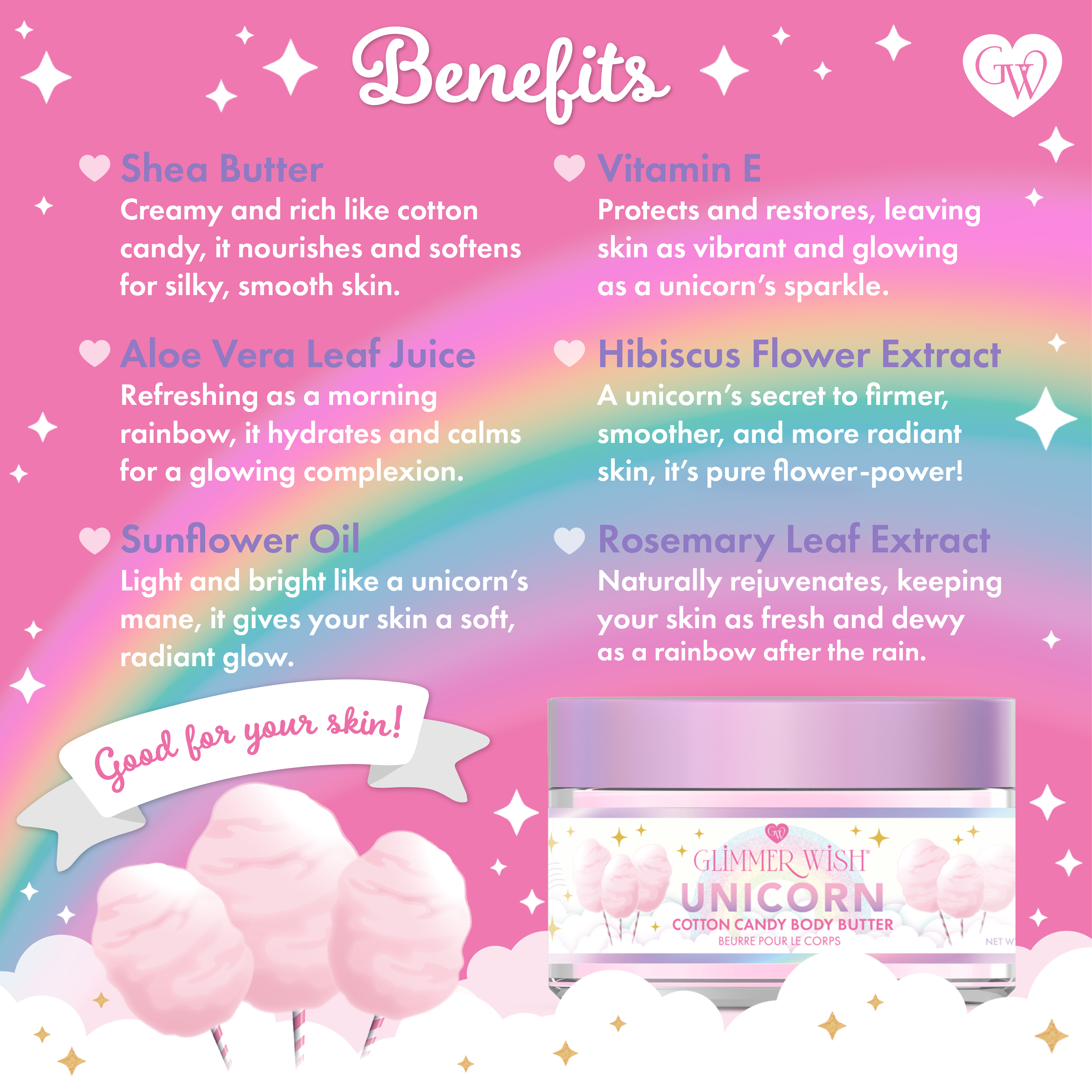 Unicorn Whipped Body Butter