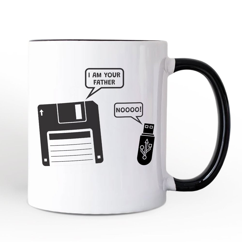 I Am Your Father Floppy Disk Mug