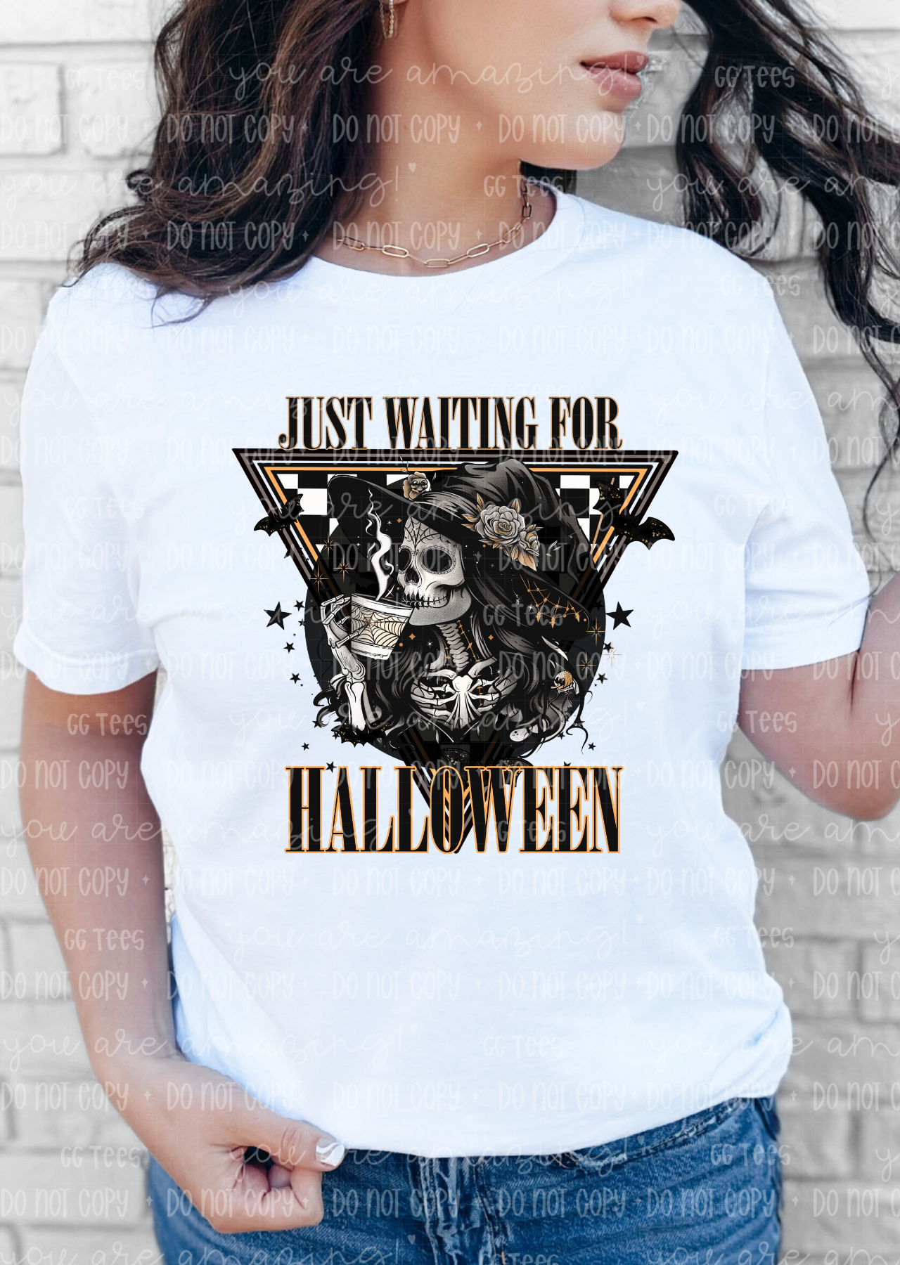 Waiting For Halloween Tee