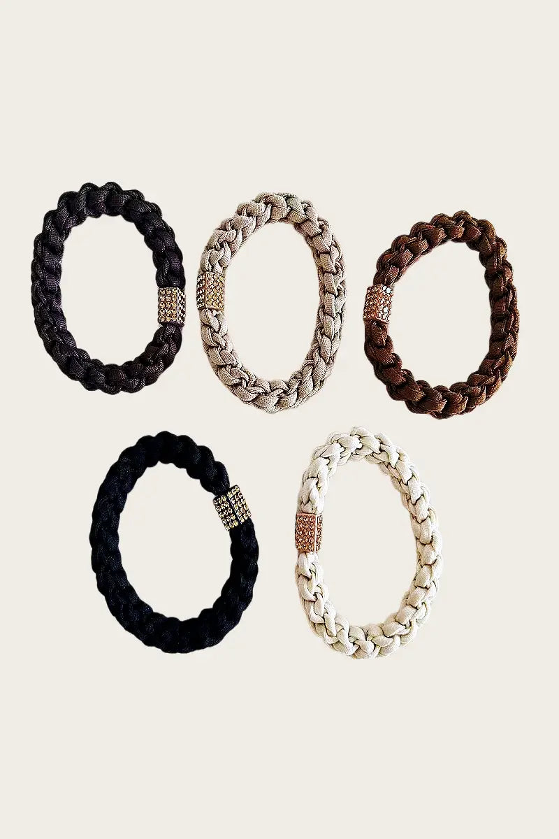 Luxury Vintage Hair Ties β High-Stretch & Durable πΈβ¨