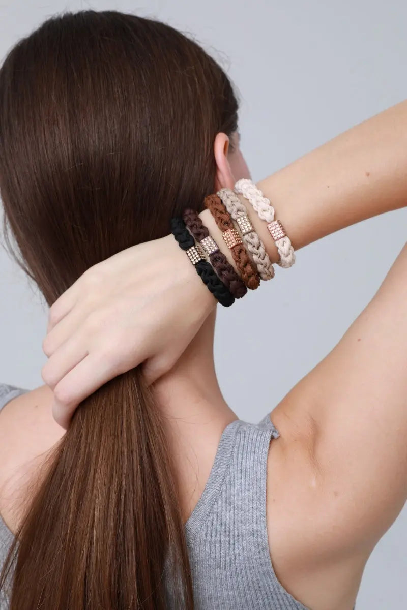 Luxury Vintage Hair Ties β High-Stretch & Durable πΈβ¨