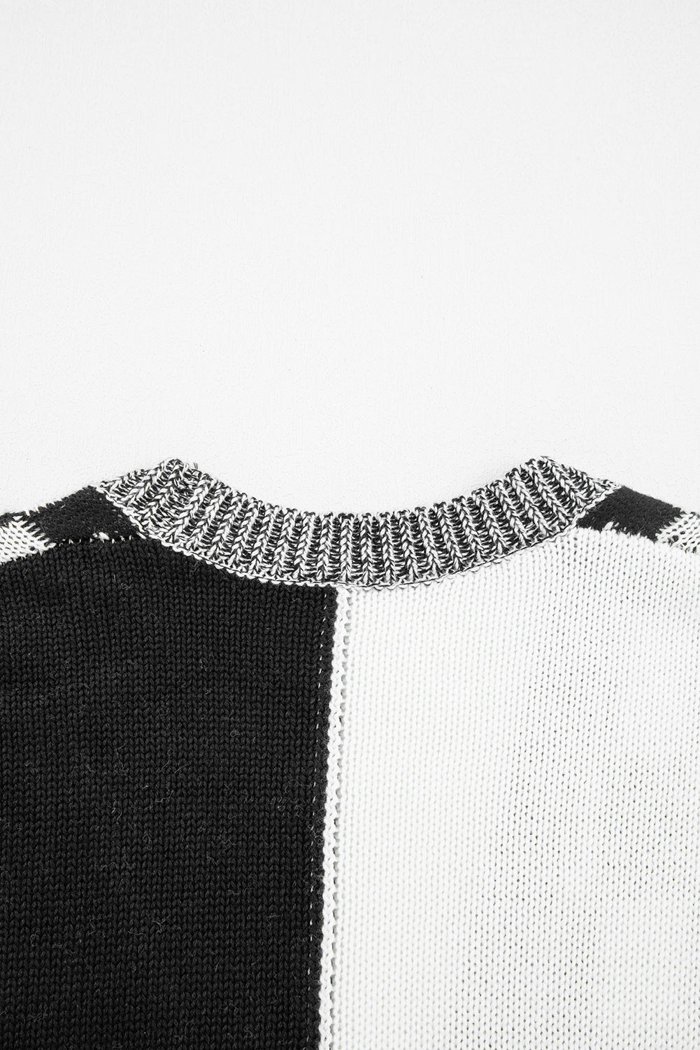 PRE-ORDER: Checkered Drop Shoulder Cardigan