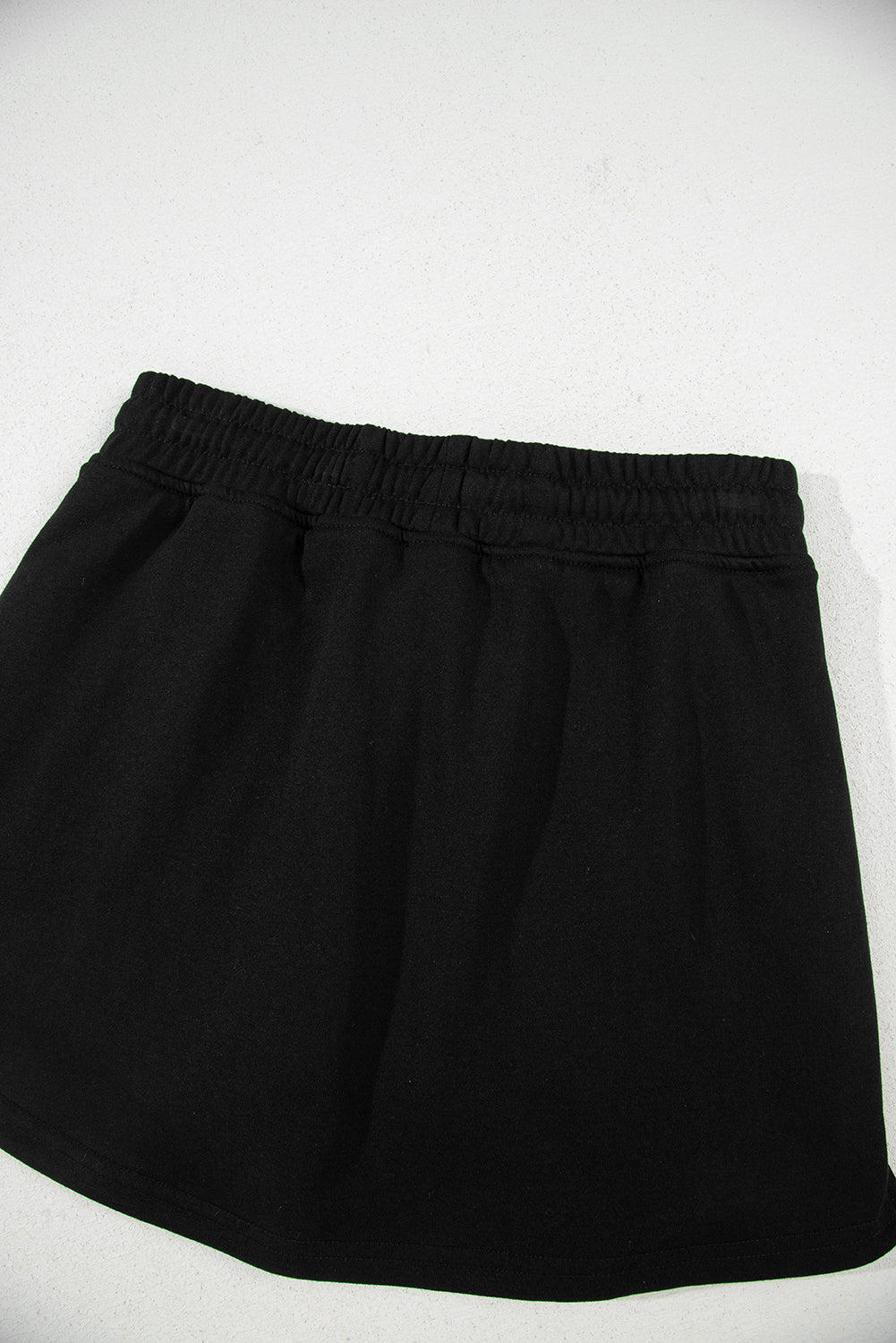 PRE-ORDER: French Terry Drawstring Mini Skort with Pockets