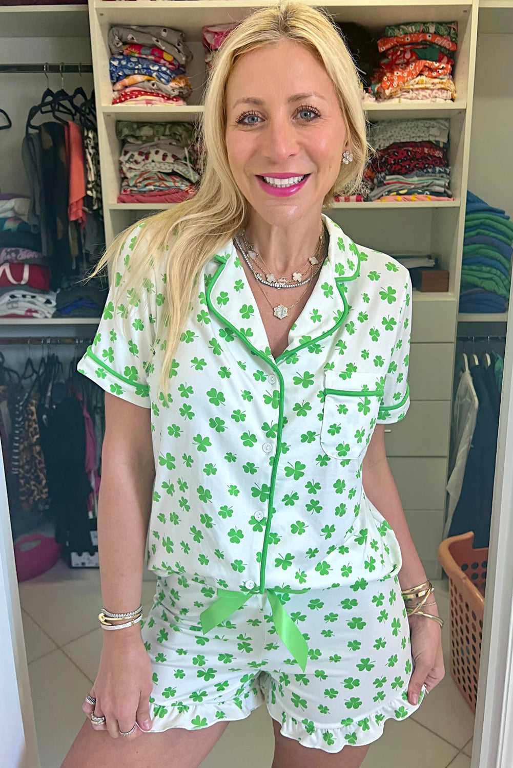 PRE-ORDER: St Patricks Day Pajama Set