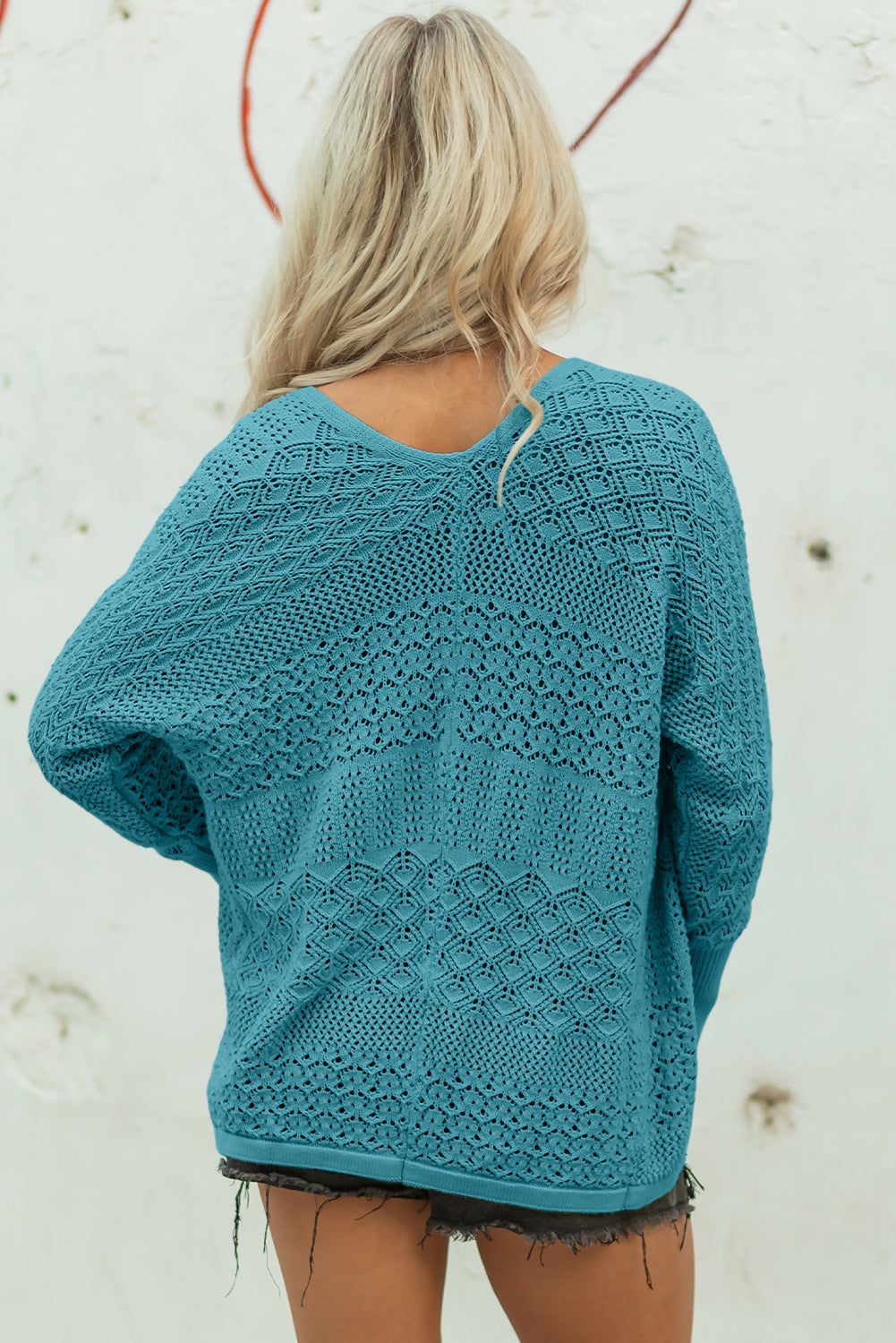 Knit Open Front Cardigan