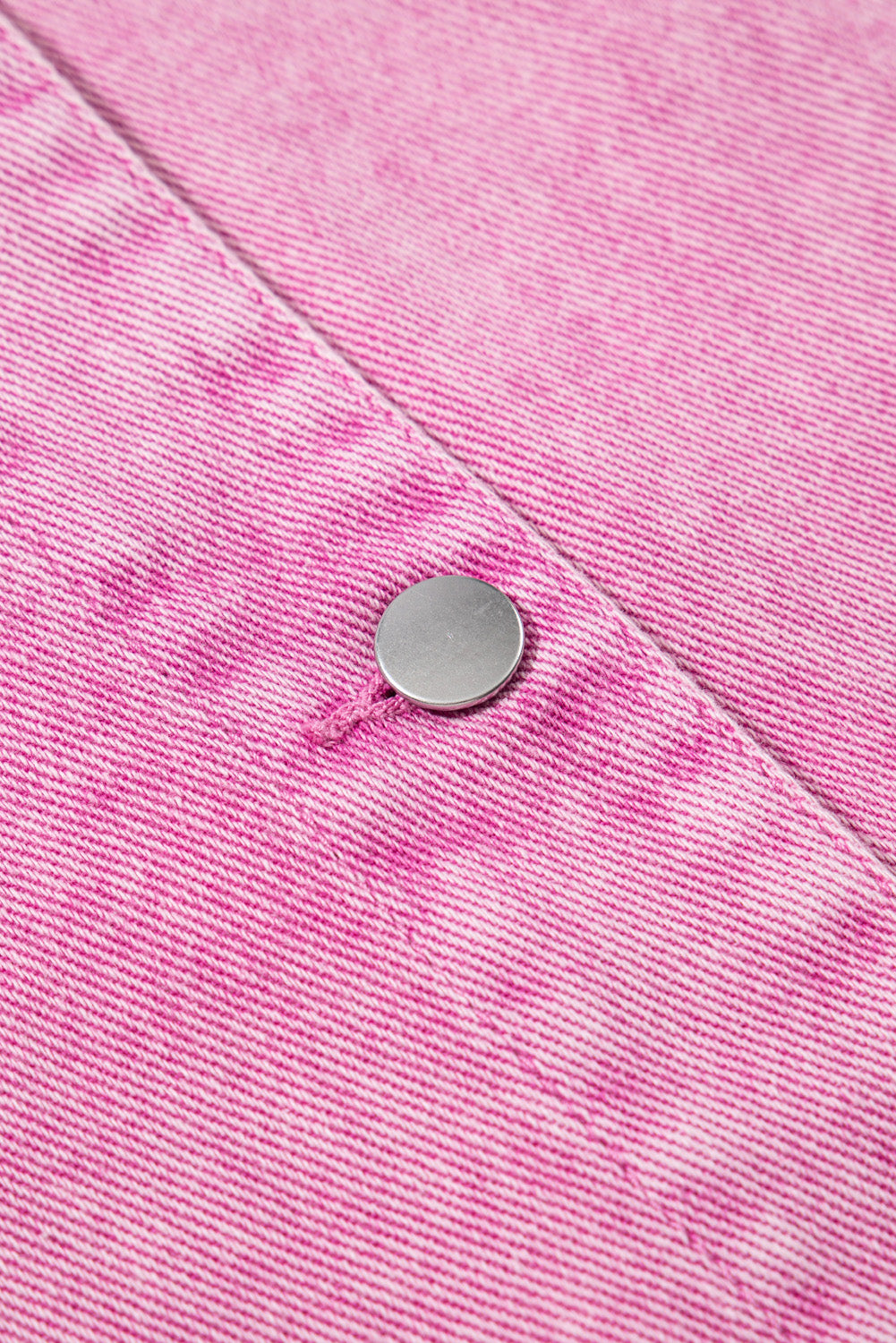 PRE-ORDER: Lace Patchwork Distressed Buttoned Denim Jacket