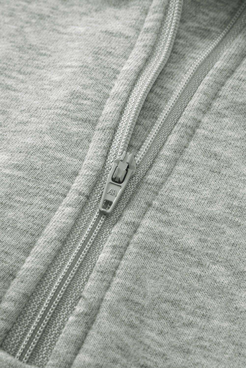 PRE-ORDER: Zip Up Stand Collar Thumbhole Sleeve Sweatshirt