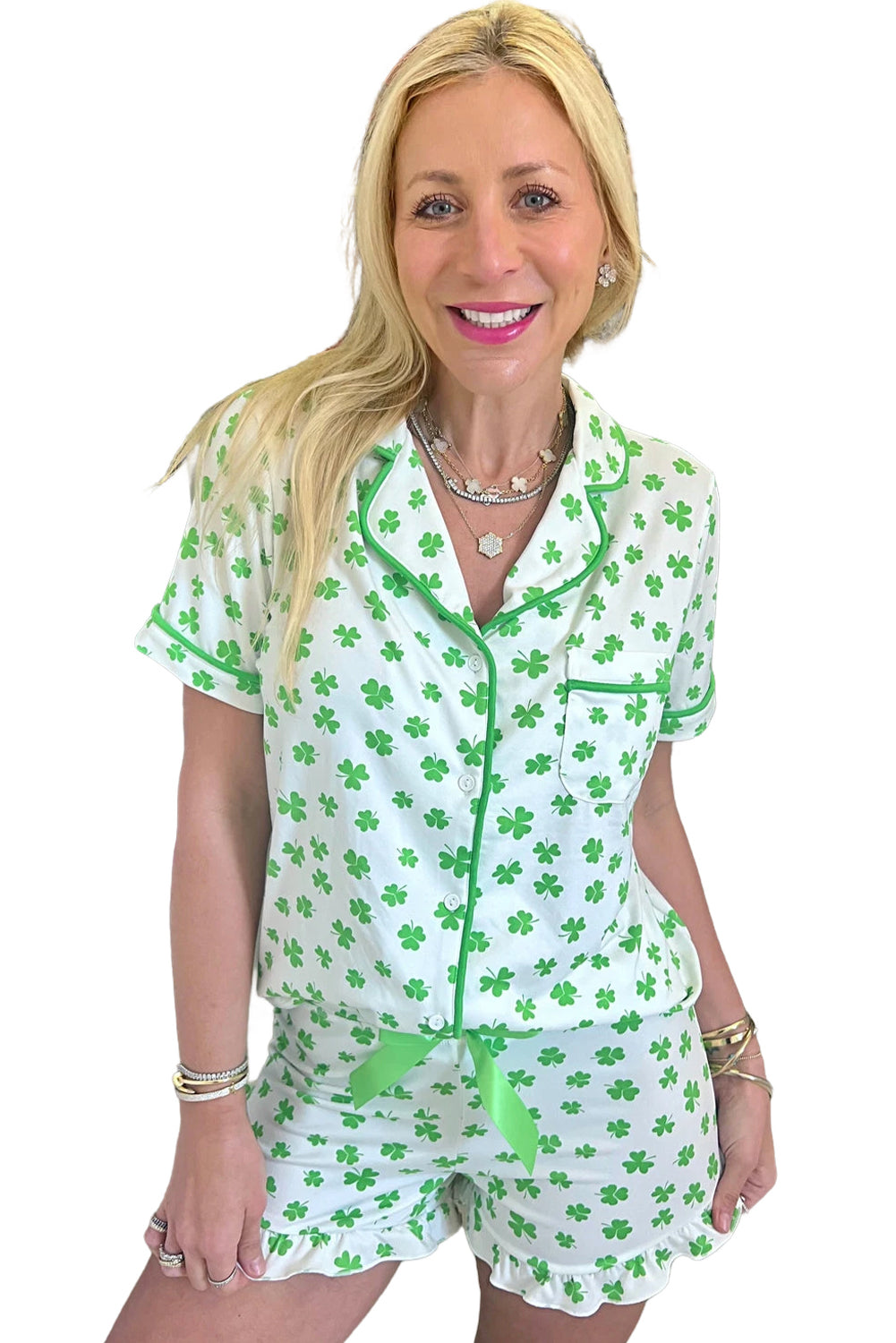 PRE-ORDER: St Patricks Day Pajama Set