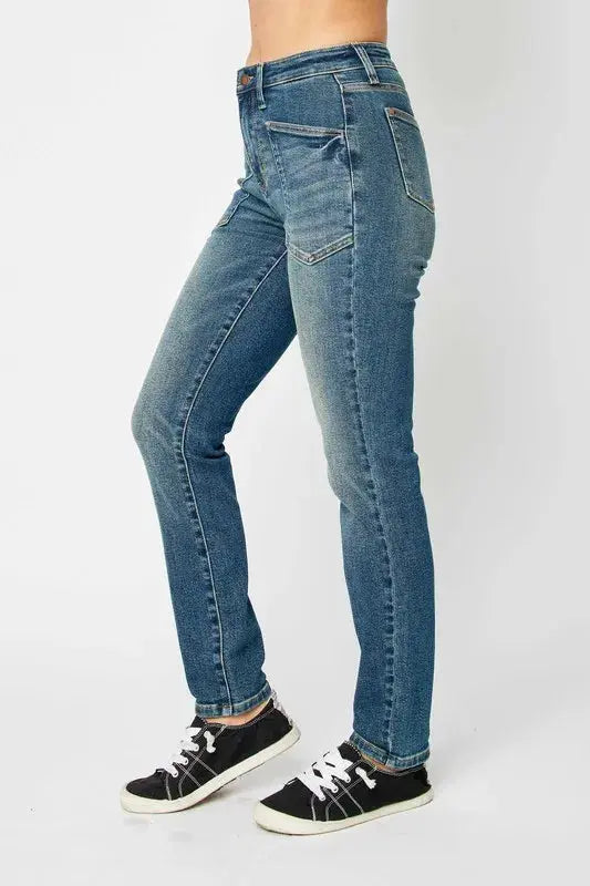 High Waist Skinny Judy Blue Jeans