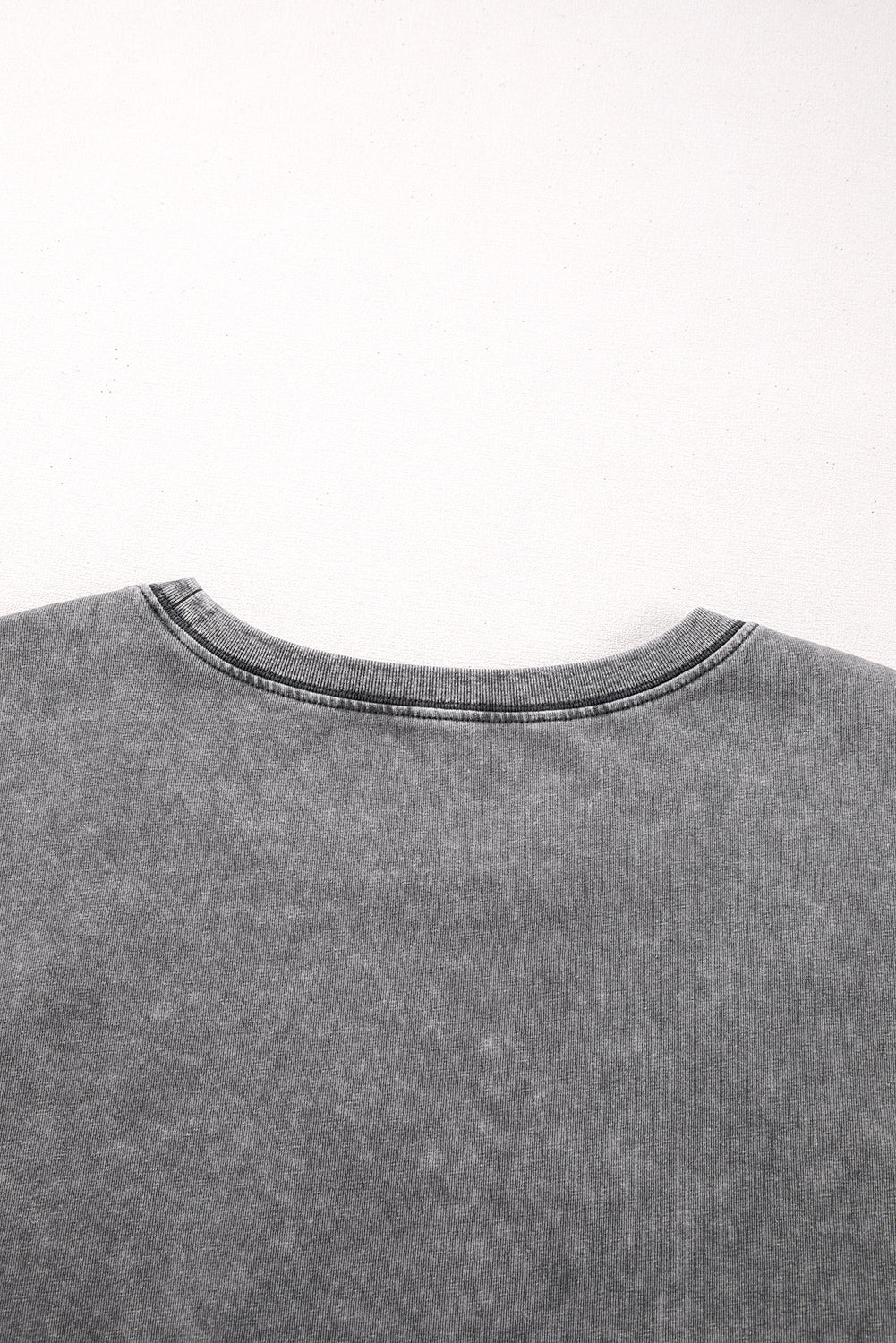 PRe-ORDER: Gray Mineral Wash Half Sleeve Vintage T Shirt