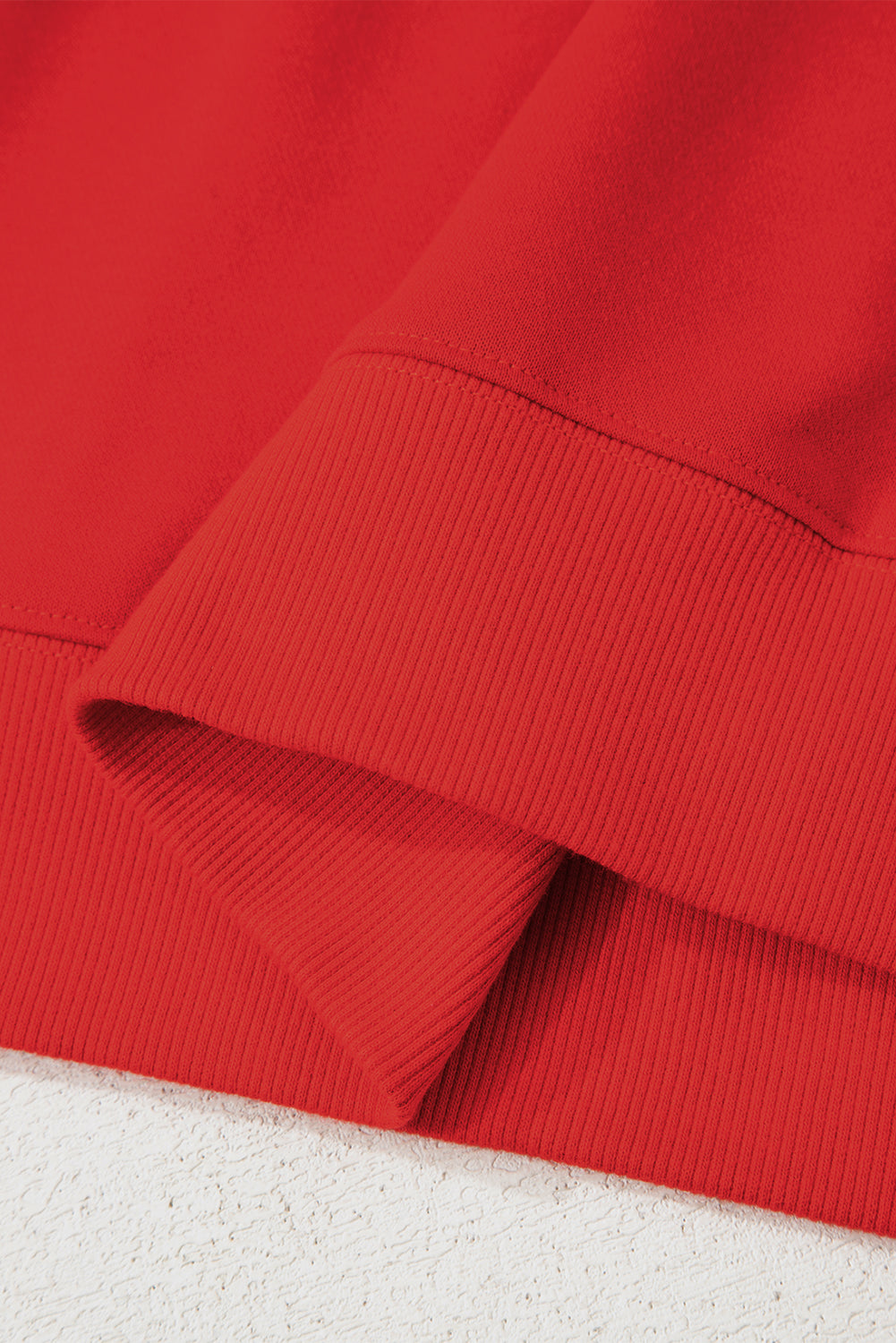 Preppy Striped Sleeve Loose Sweatshirt