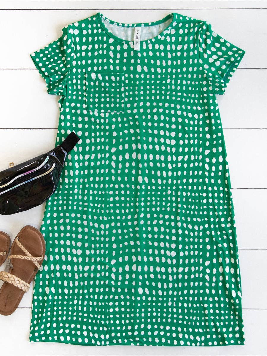 PRE-ORDER: Dottie Pocket Tee Dress