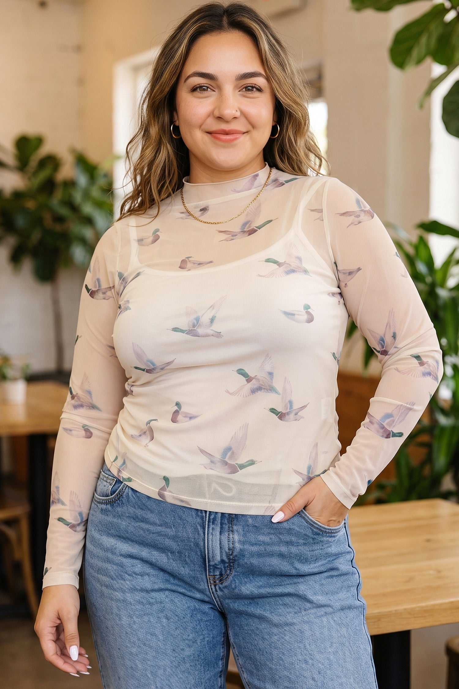 PRE-ORDER: Curvy Feathered & Fabulous Tunic