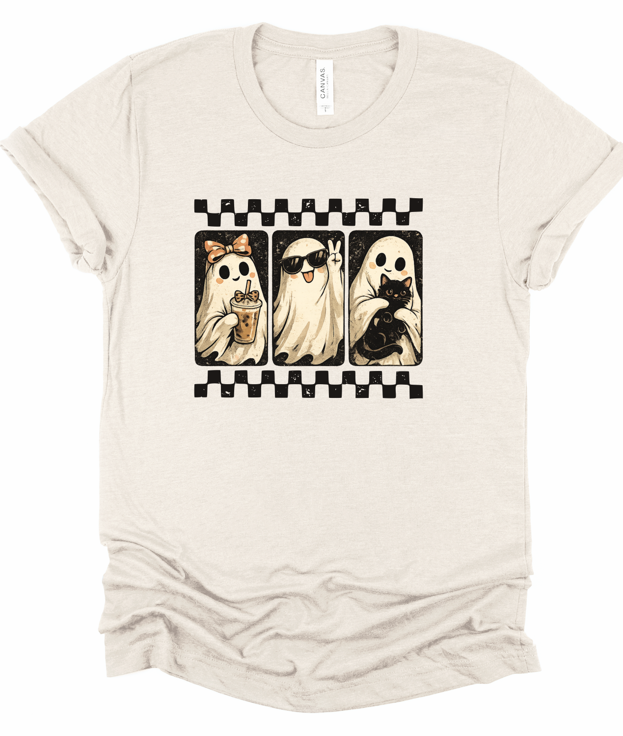 Ghost Friends Bella Canvas Graphic tee