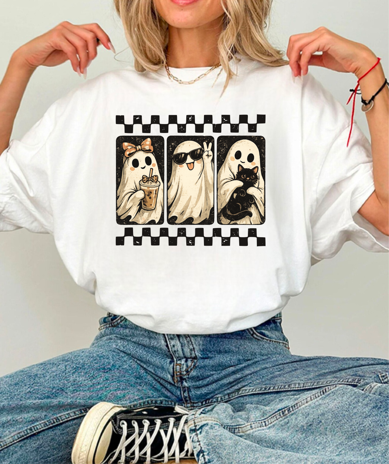 Ghost Friends Bella Canvas Graphic tee