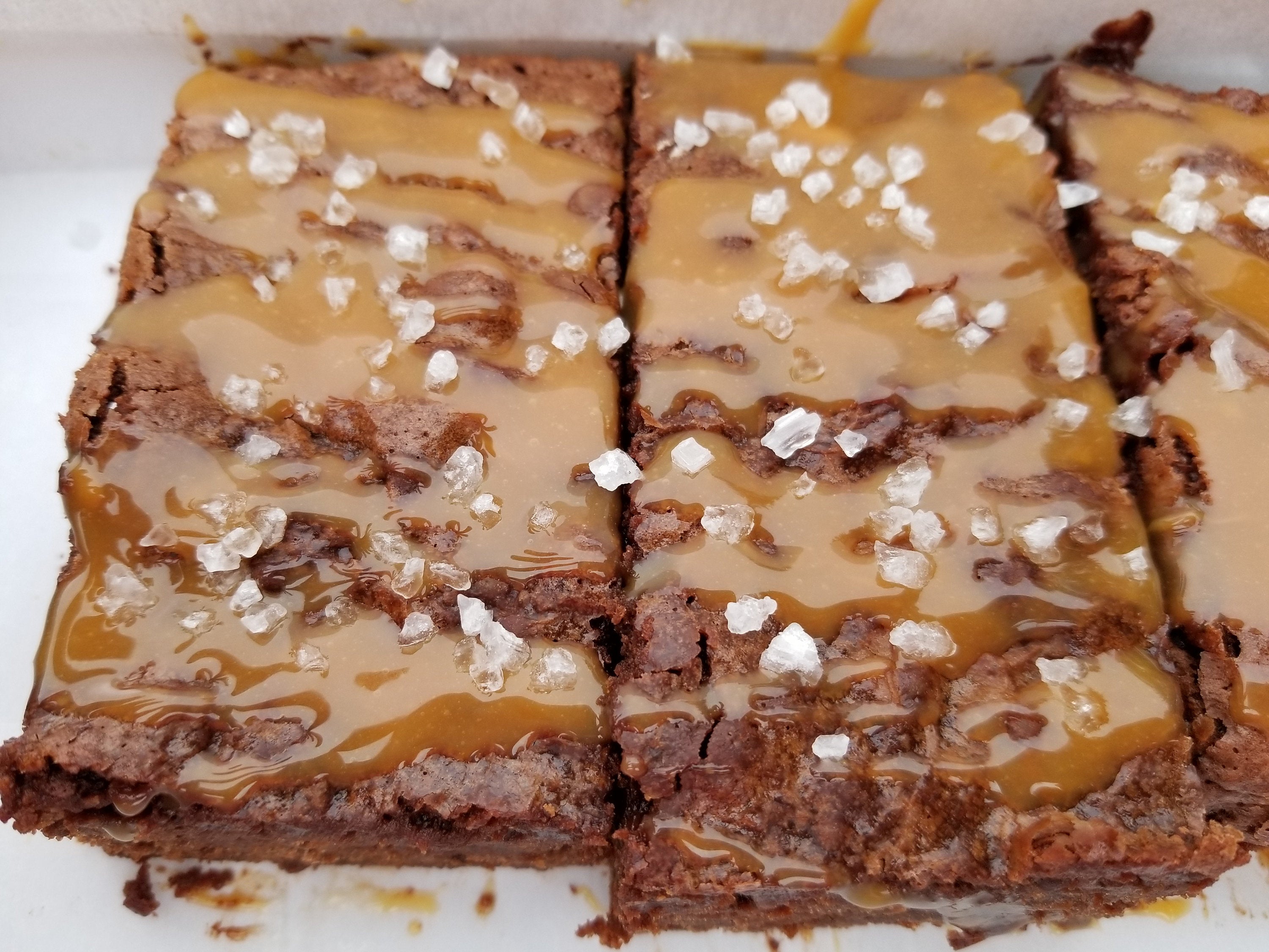 Salted Caramel Brownies