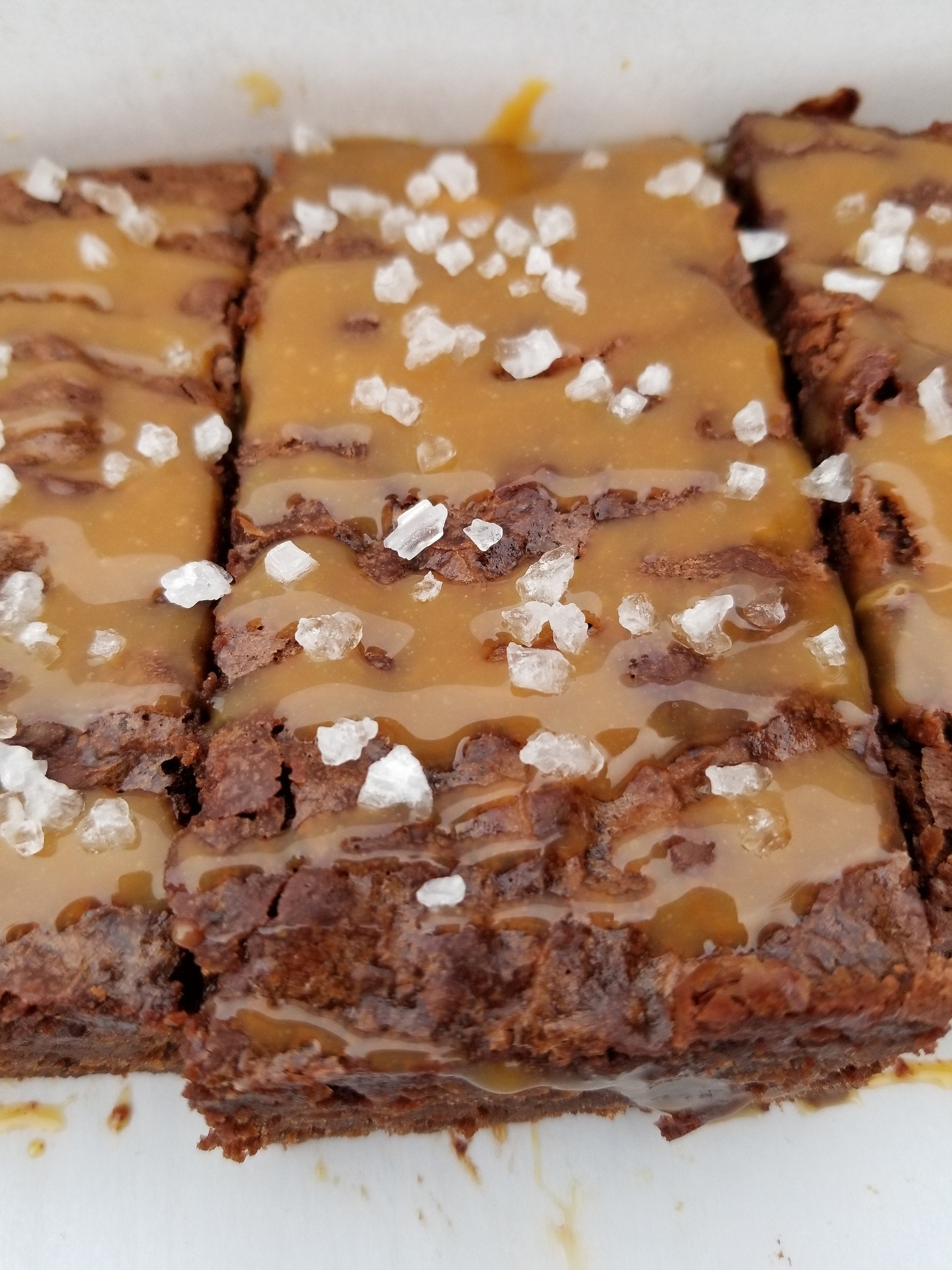 Salted Caramel Brownies