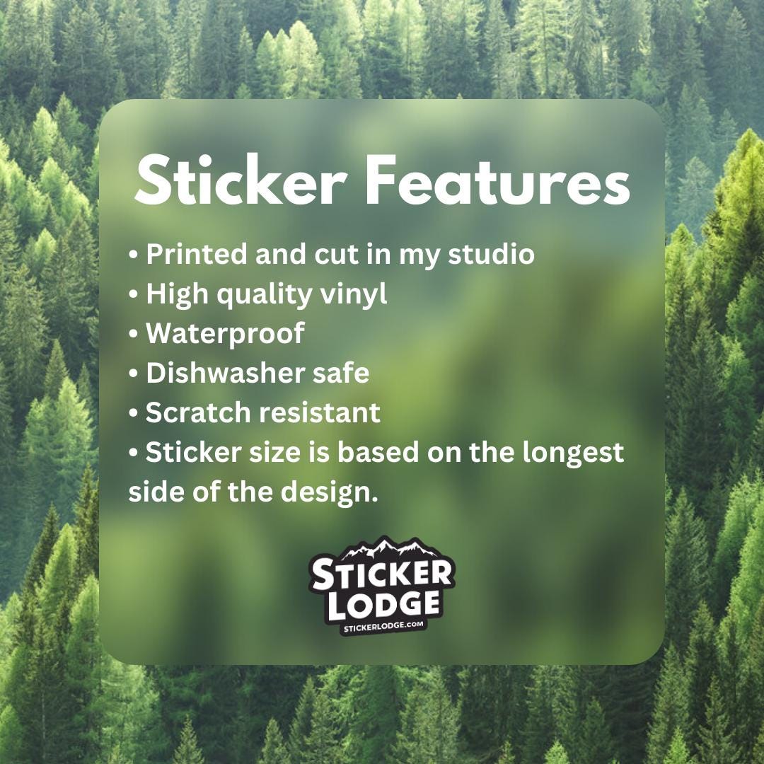 I'm Not In A Pickle, I Am The Pickle Vinyl Sticker
